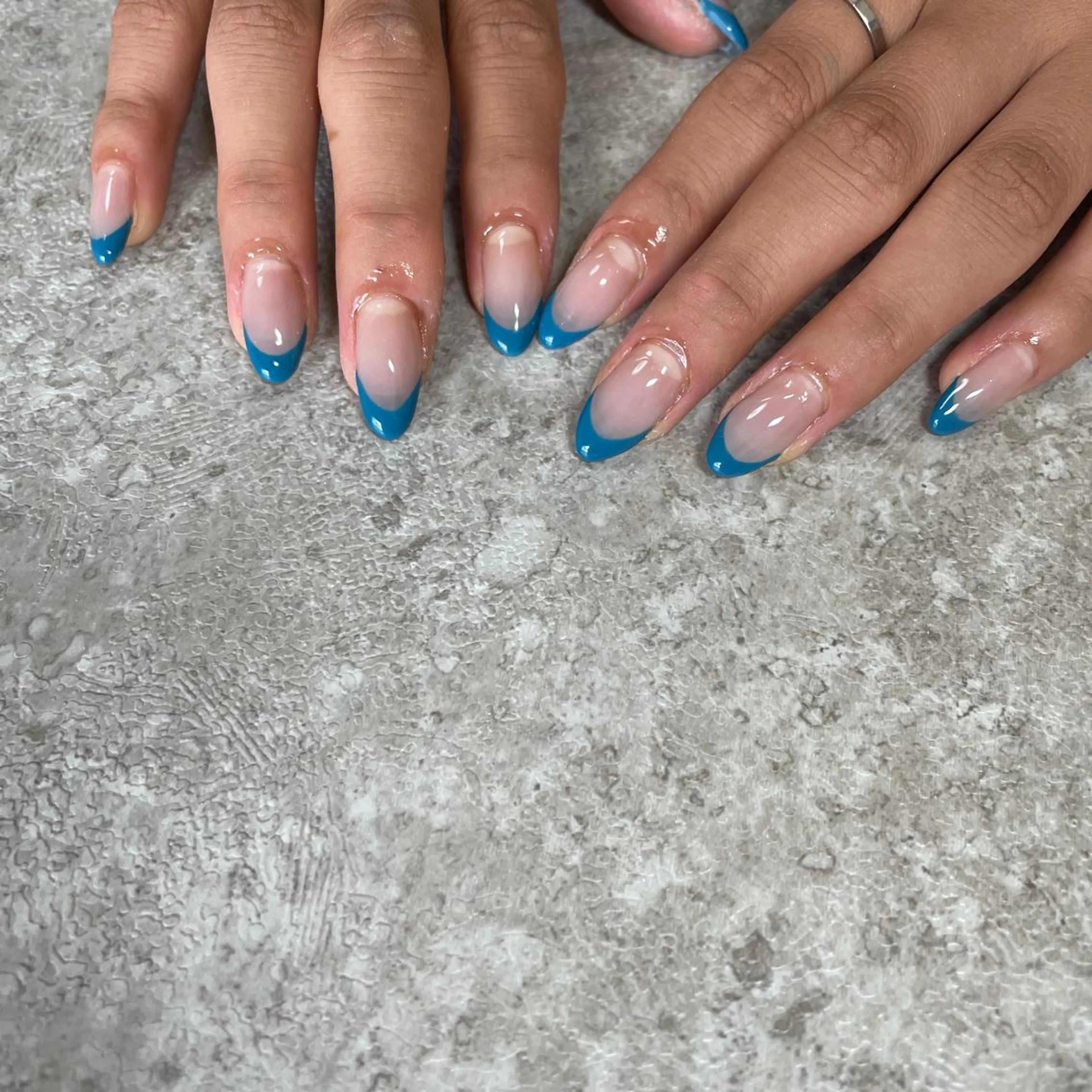 ネイル フレンチネイル シンプルネイル 27salon yuinaのネイルデザイン