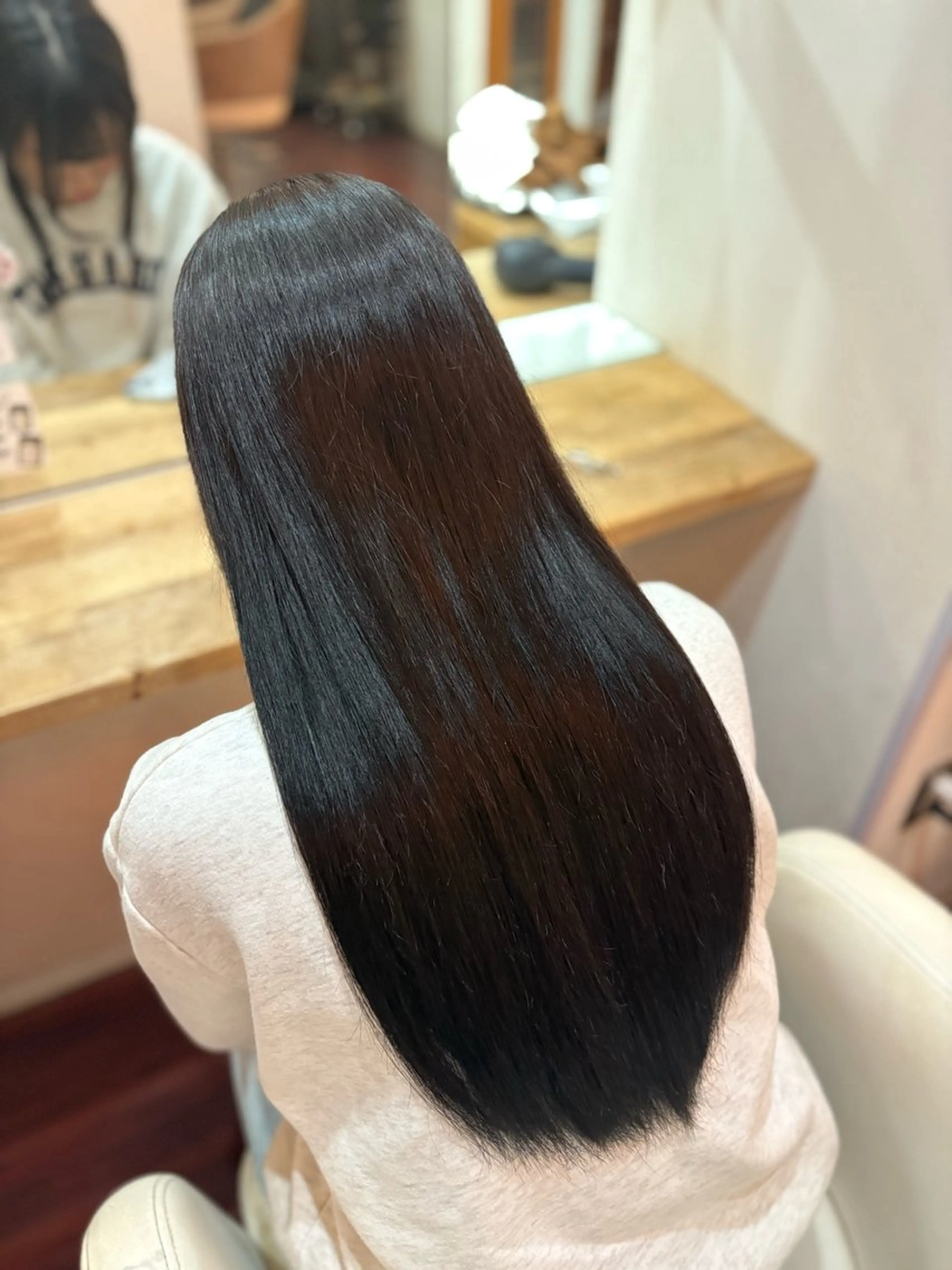 ロング カラー あすか｜垂水 ｜モデル募集のヘアスタイル