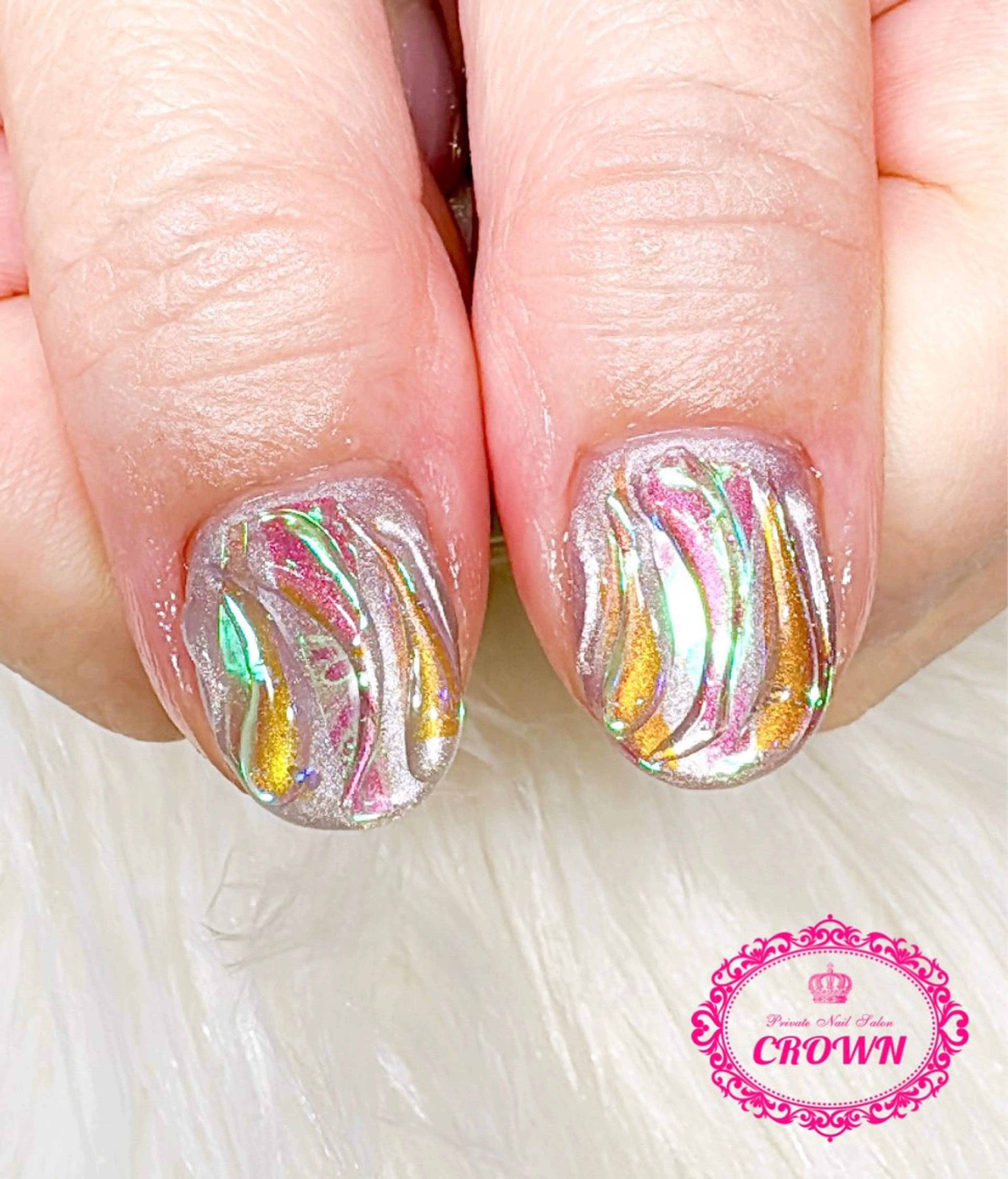 ネイル CROWN プライベートサロンのネイルデザイン