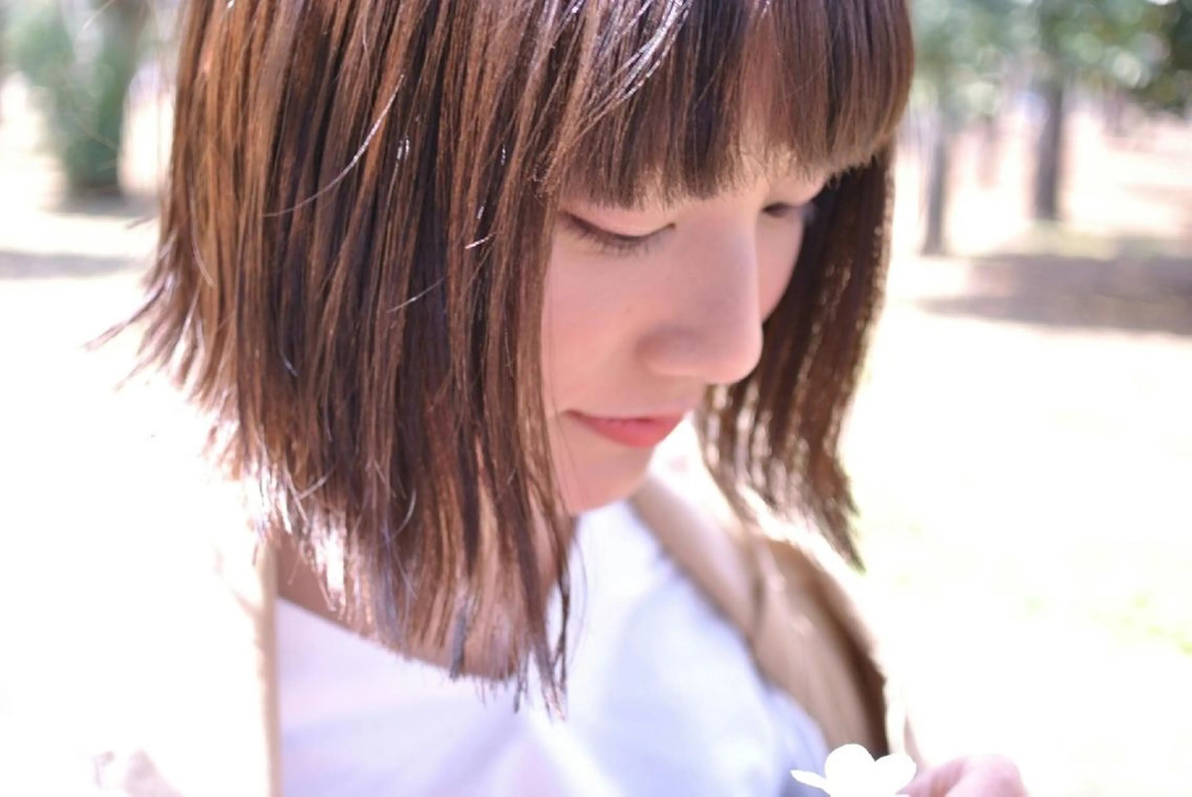 ショート ボブ 樋口 千尋のヘアスタイル