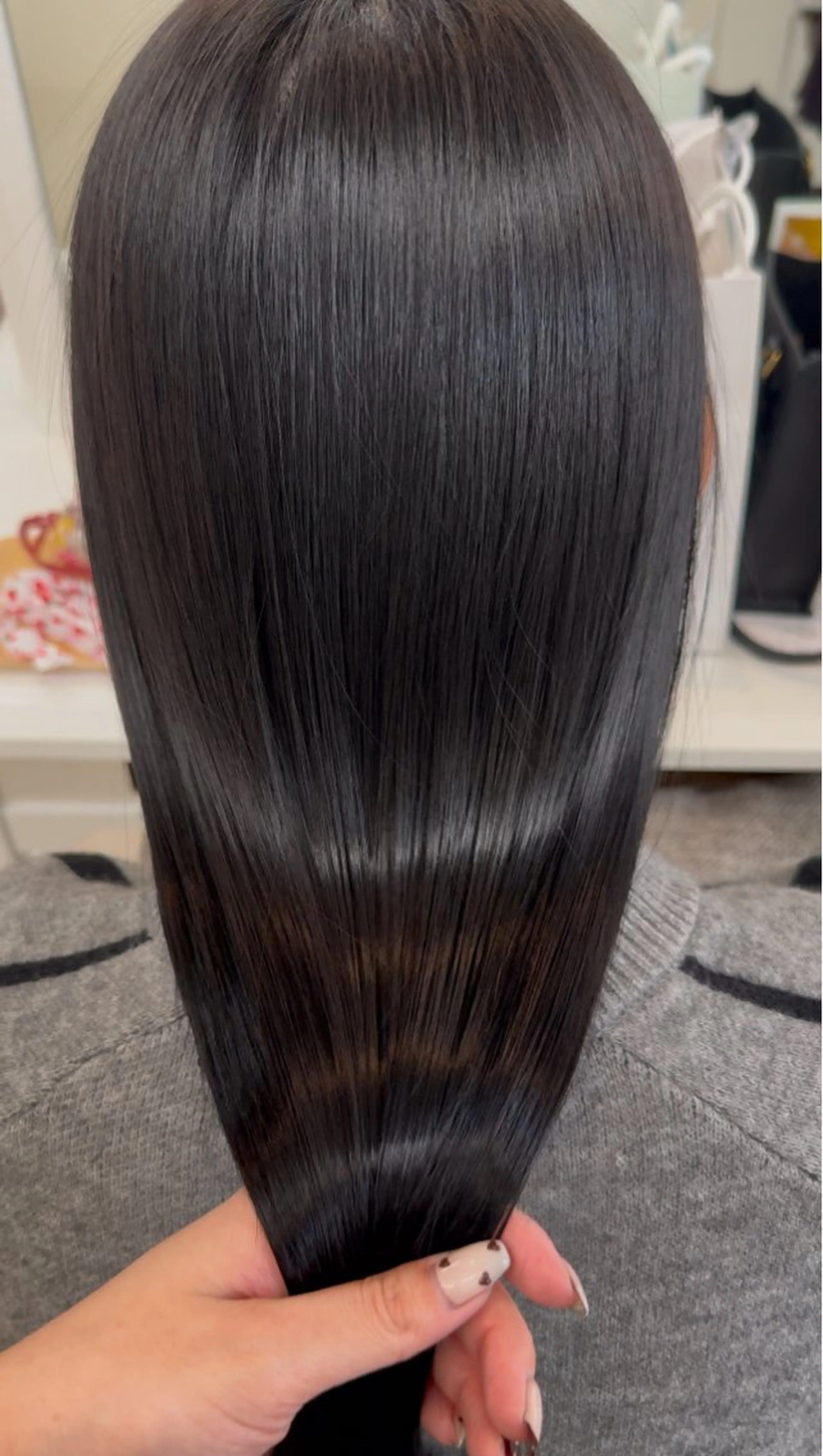 ロング カラー カット ヘアカラー トリートメント 武田 つぐみのヘアスタイル