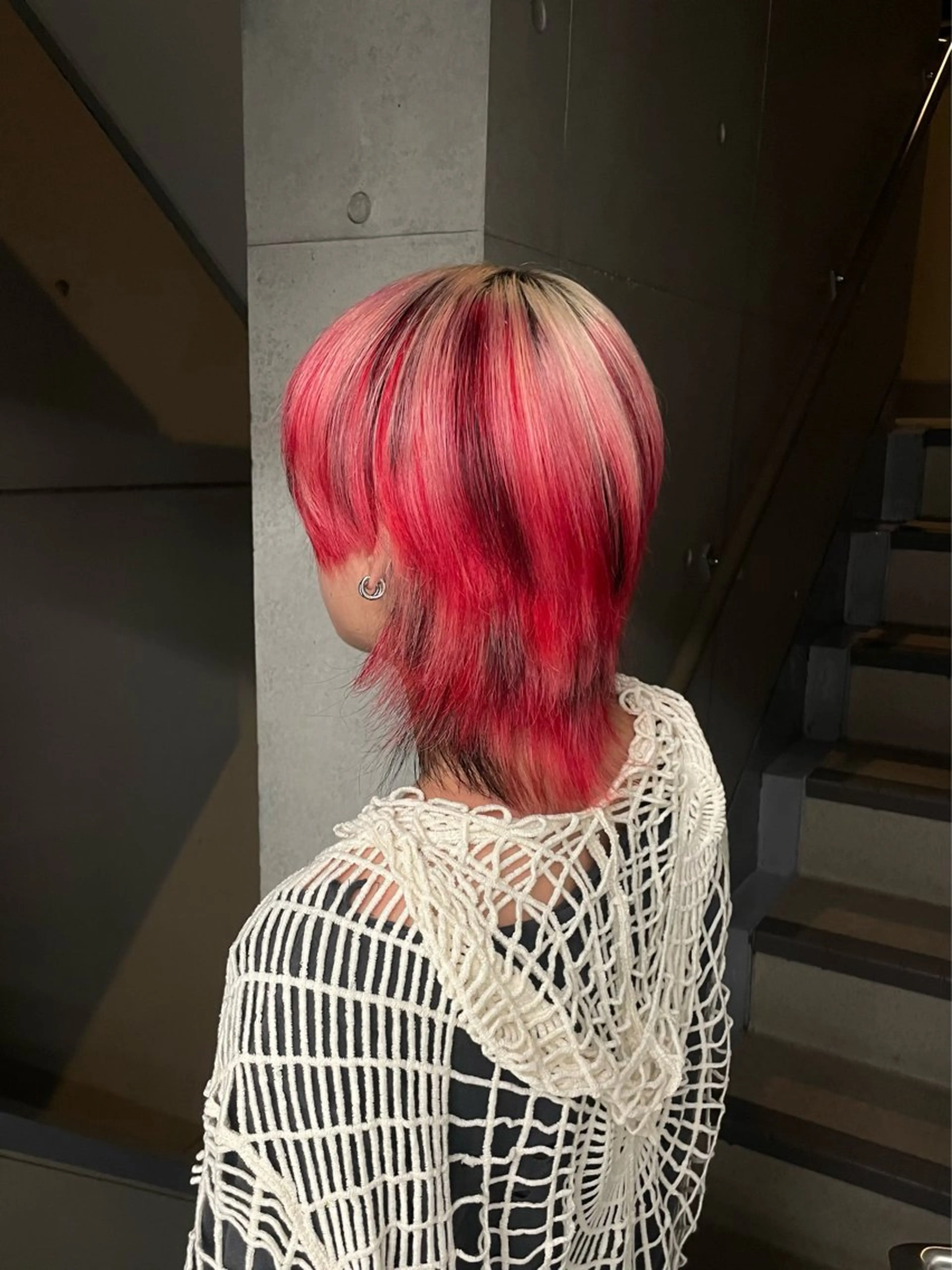 ロング ヘアカラー りゆ (ハイトーンカラー)のヘアスタイル