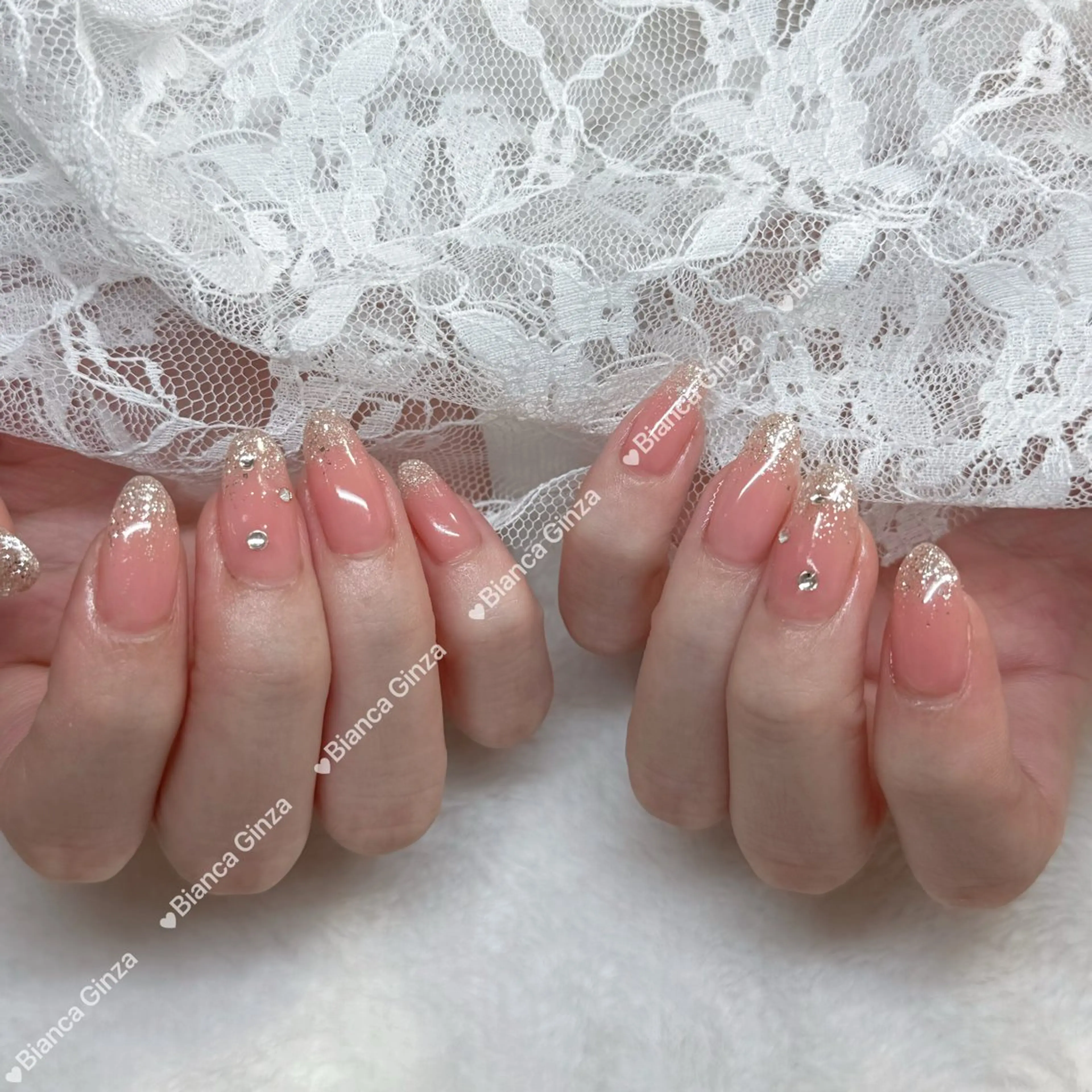 ネイル Bianca葛西 Hinano🩶のネイルデザイン