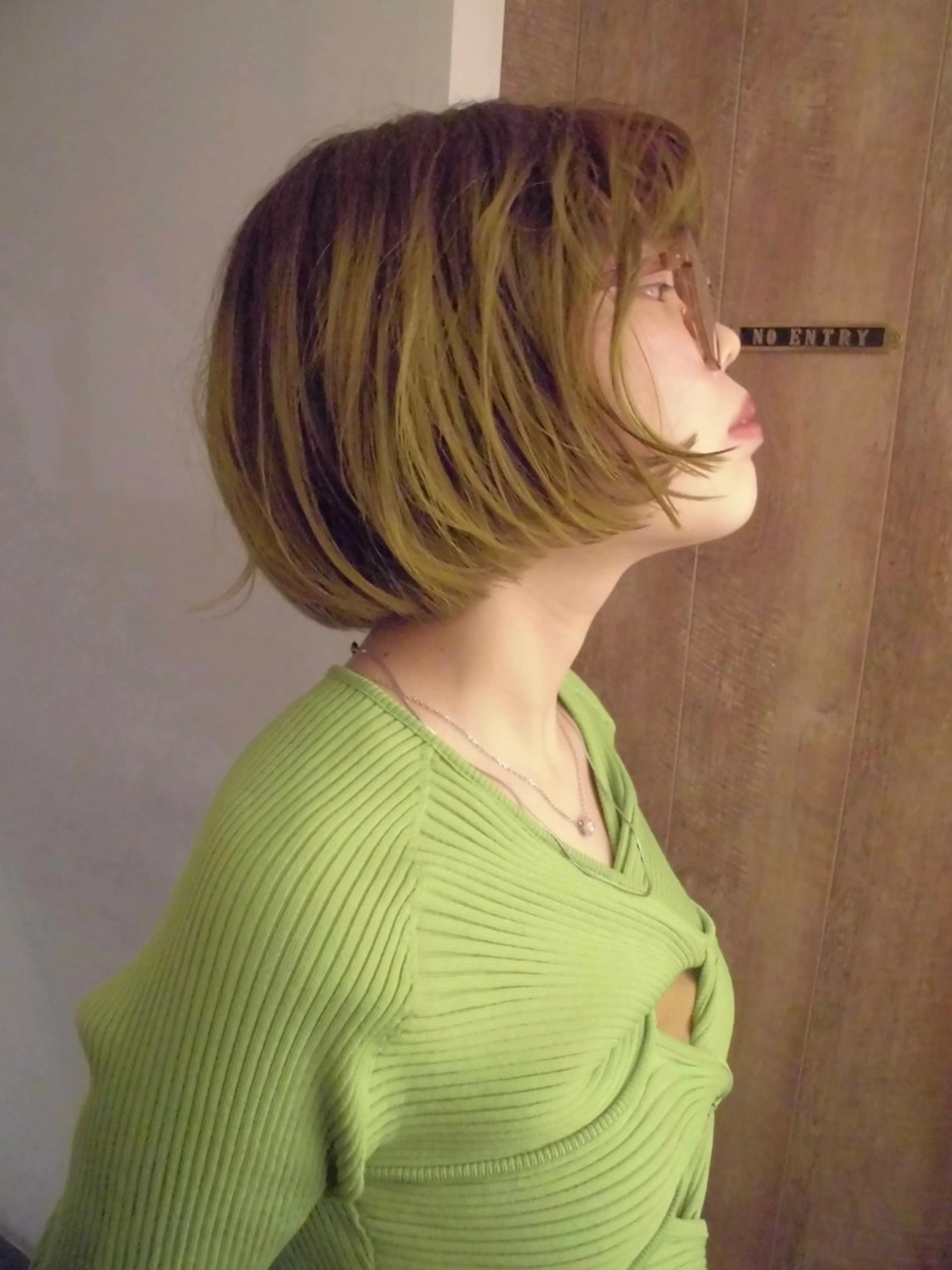 ショート カラー パーマ ヘアアレンジ marino マリノのヘアスタイル