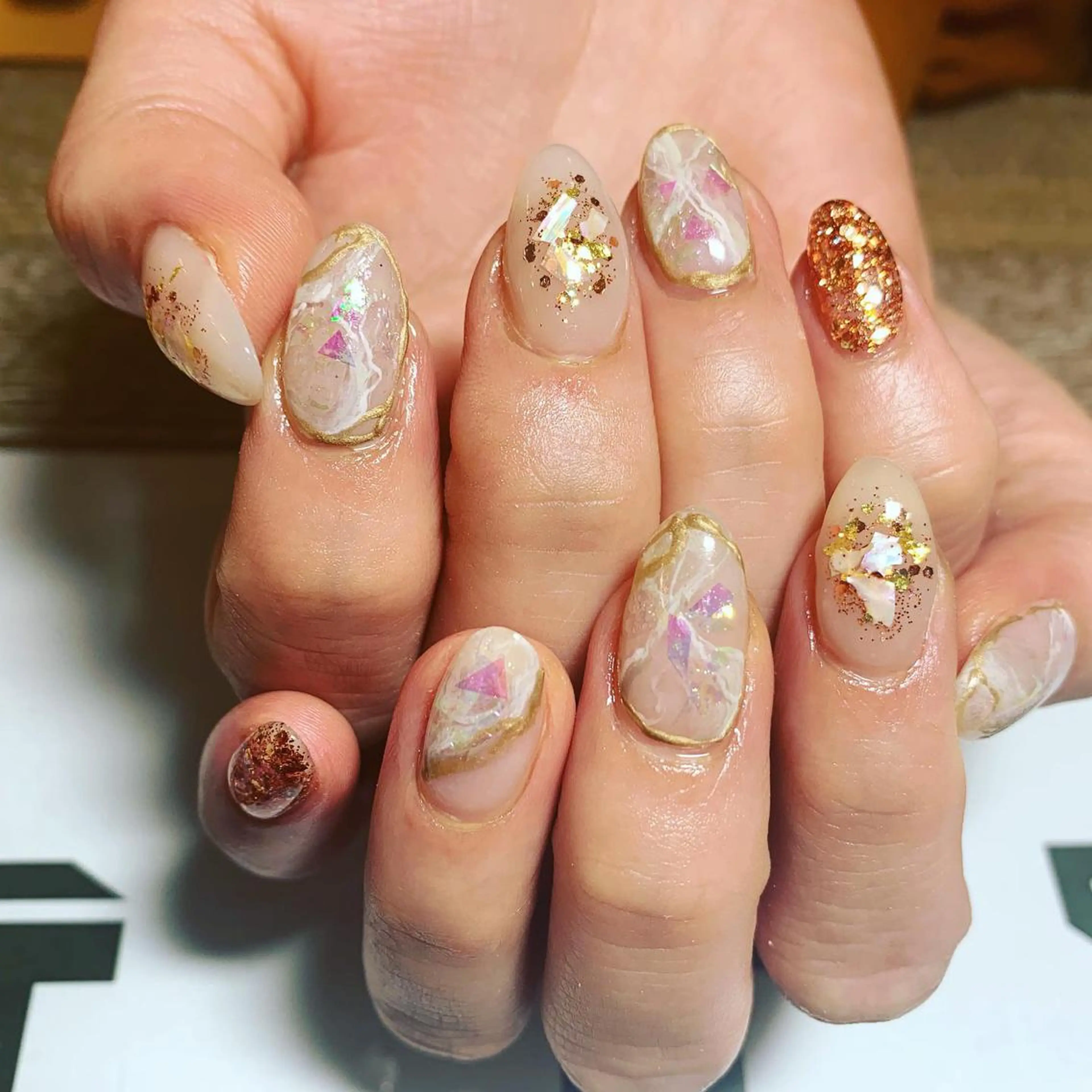 ネイル ハンドネイル JuniNail 주니네일🇰🇷suのネイルデザイン