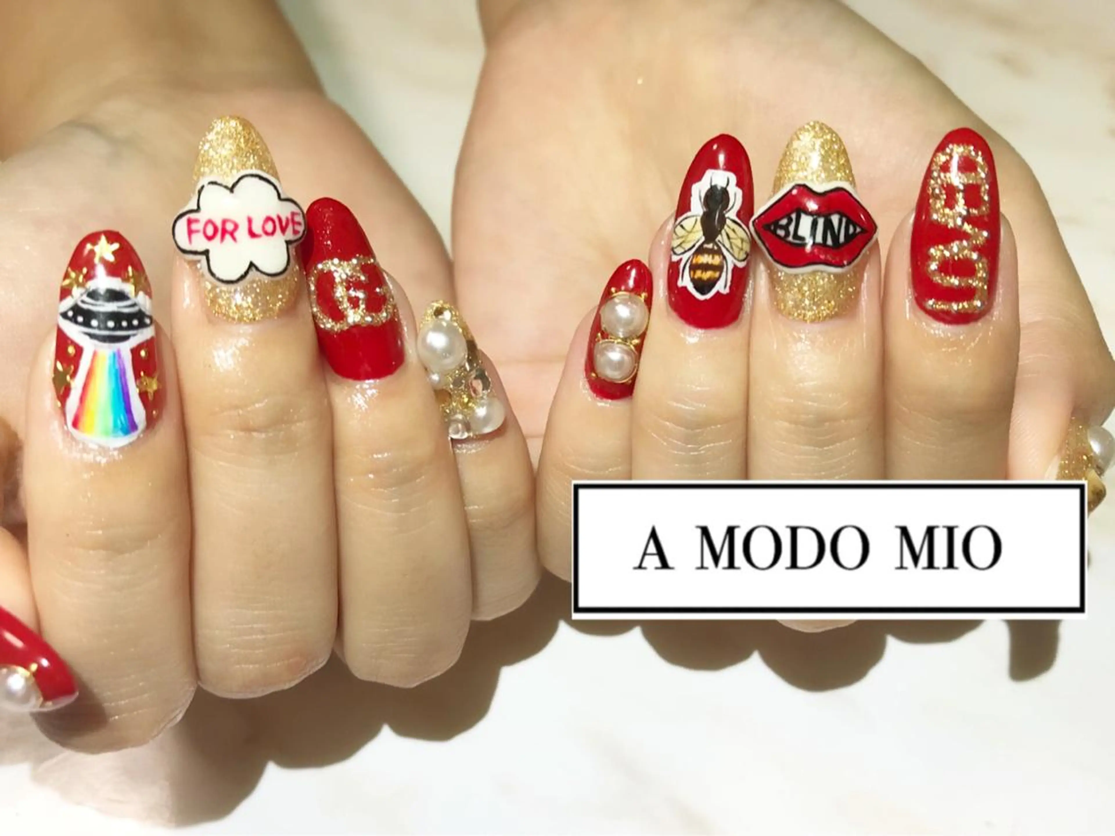 ネイル A MODO MIOのネイルデザイン