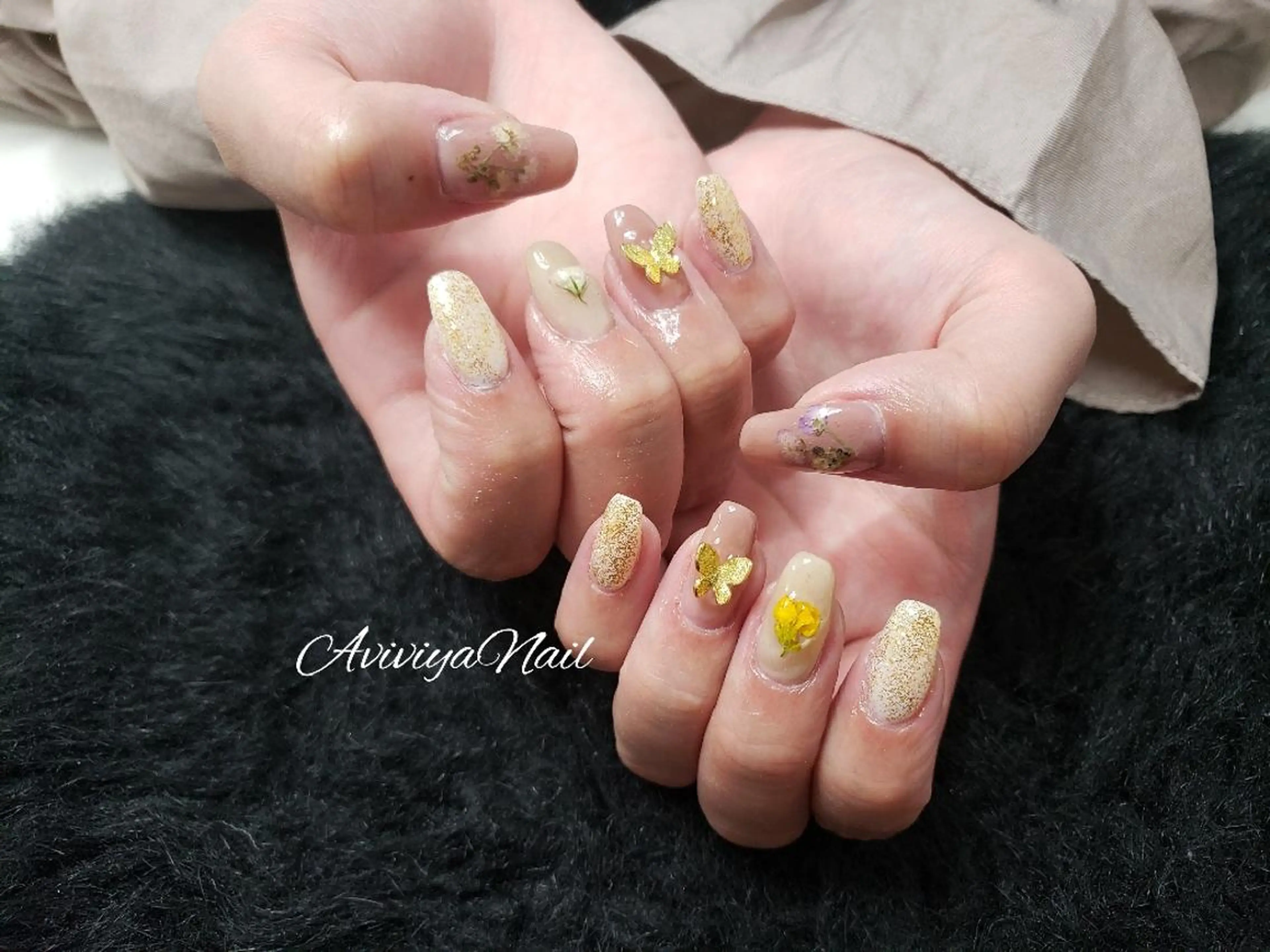 ネイル フラワーネイル AviviyaNail所属・kubo ayaのネイルデザイン
