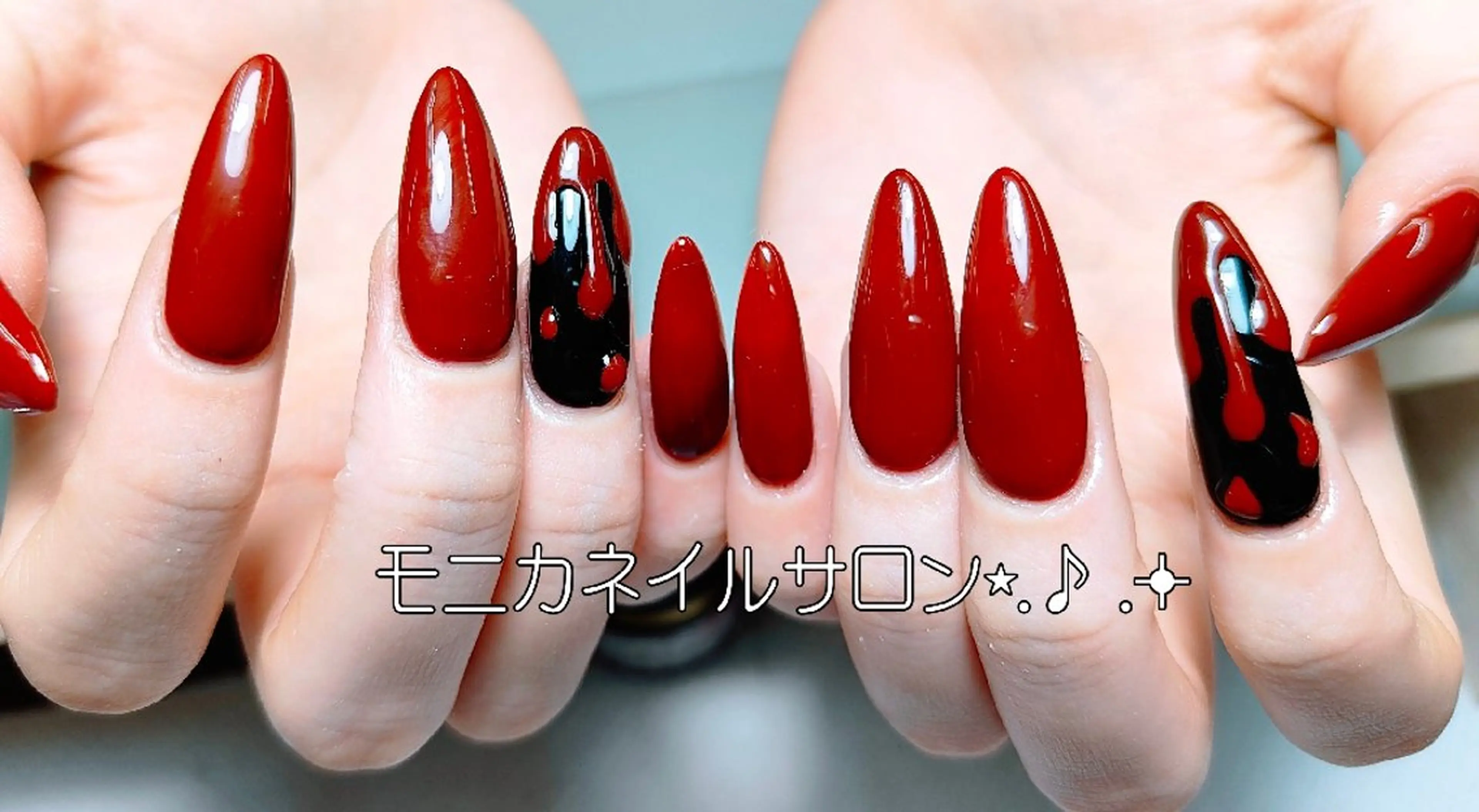 持ち込みデザイン（2本）💕💕ジェルオフ＋５００円の写真