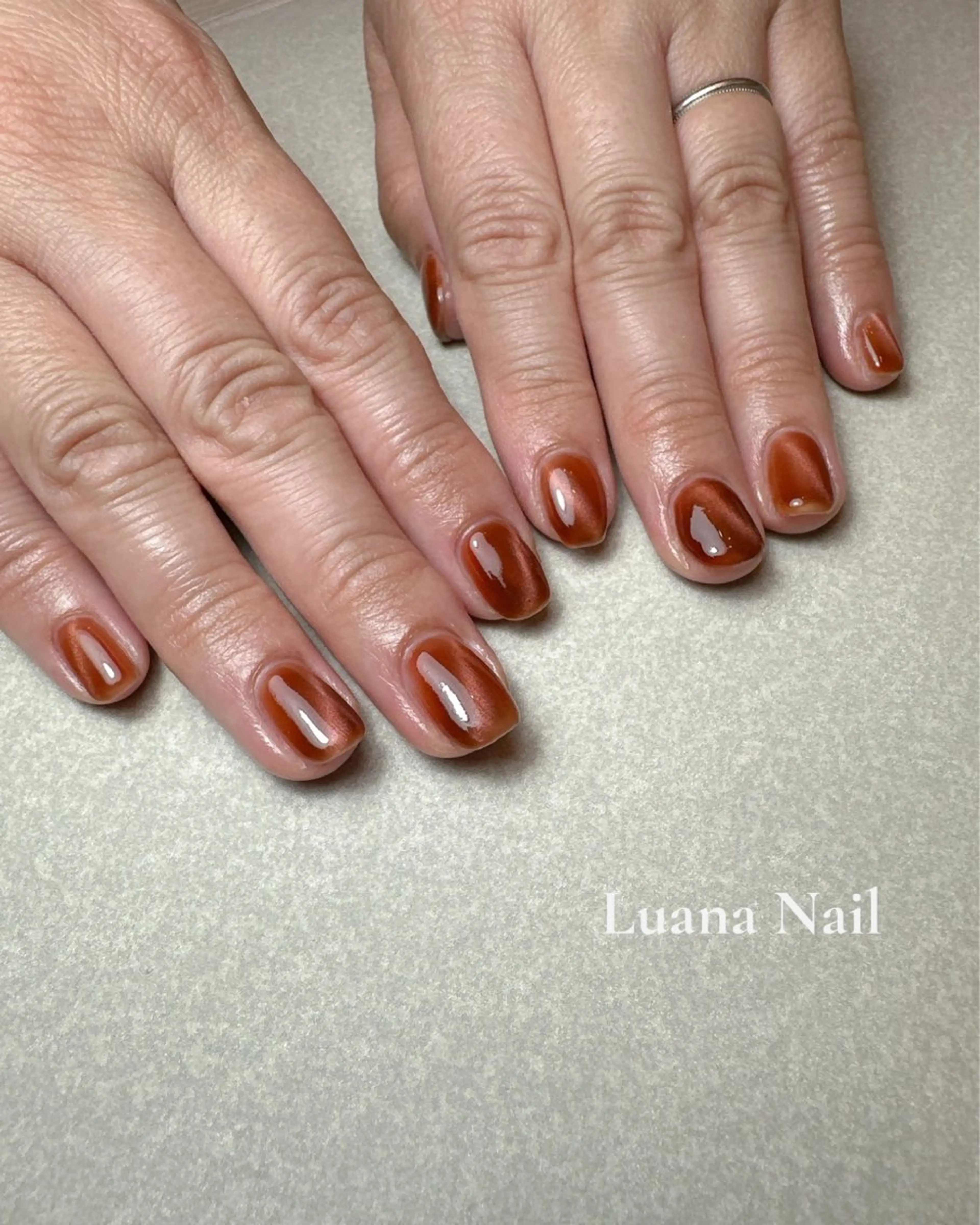 ネイル マグネットネイル 完全個室ネイル サロンLuana +のネイルデザイン