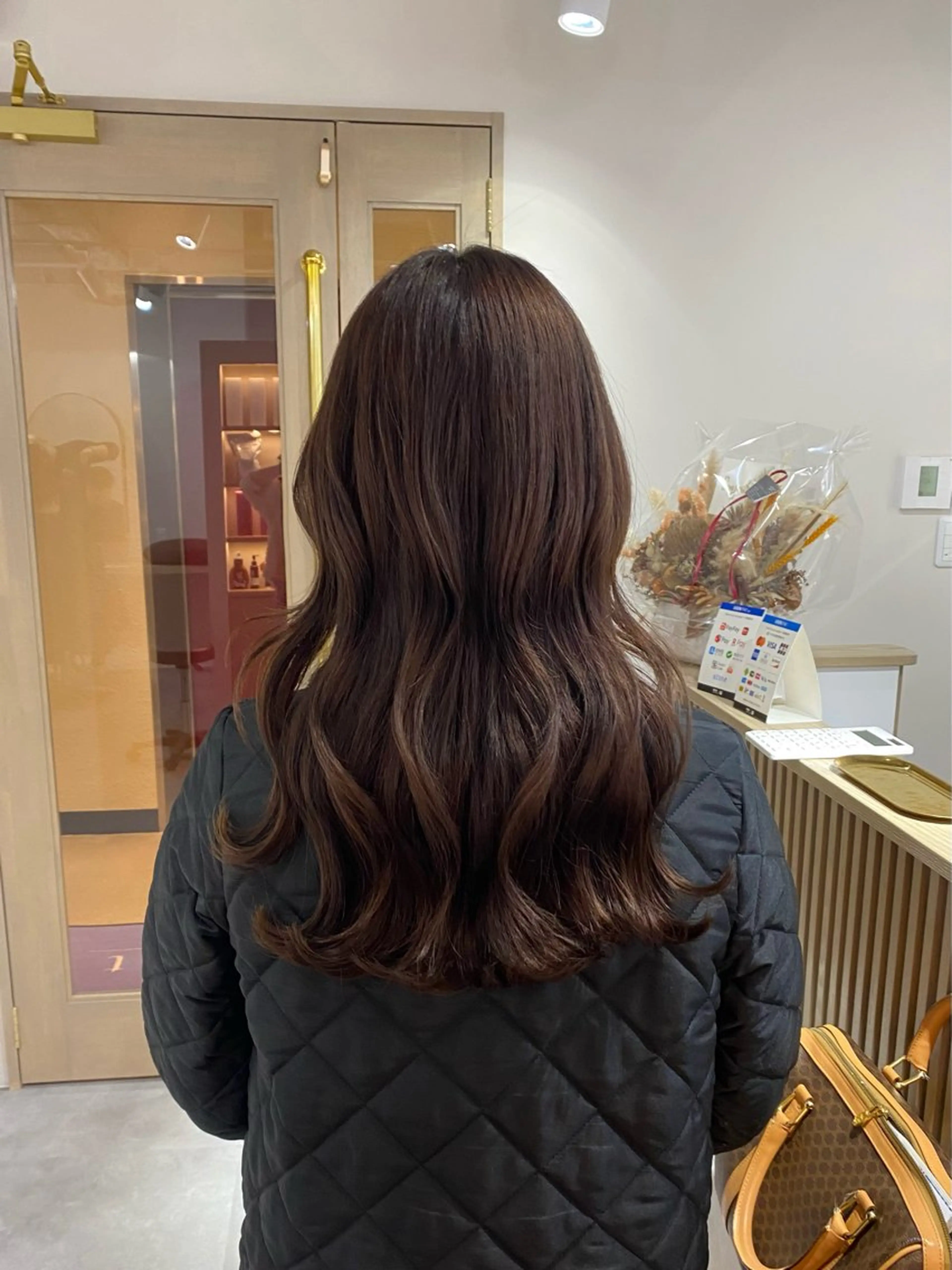 セミロング アトレ＊個室サロン himekaのヘアスタイル