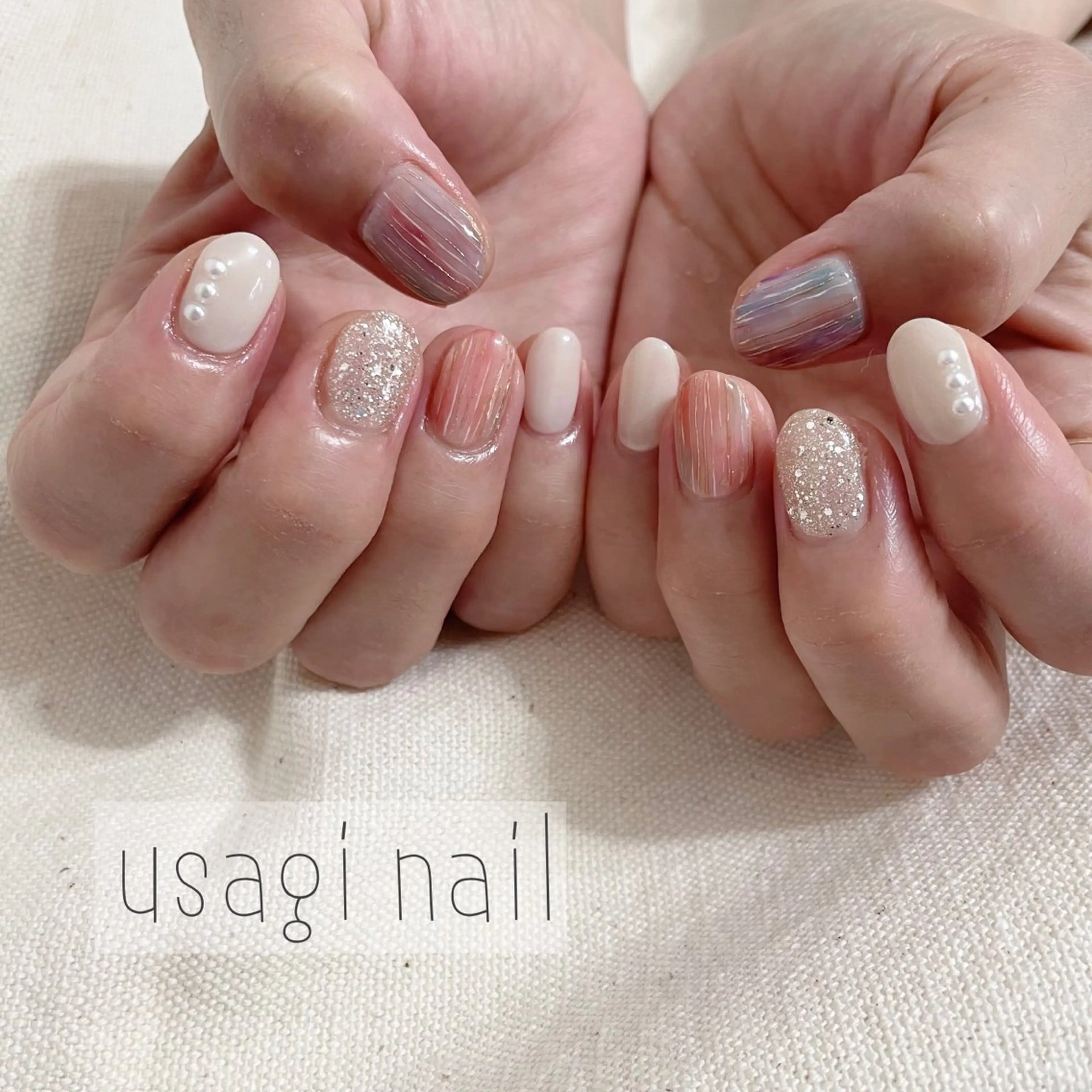 ネイル ハンドネイル usagi nailのネイルデザイン