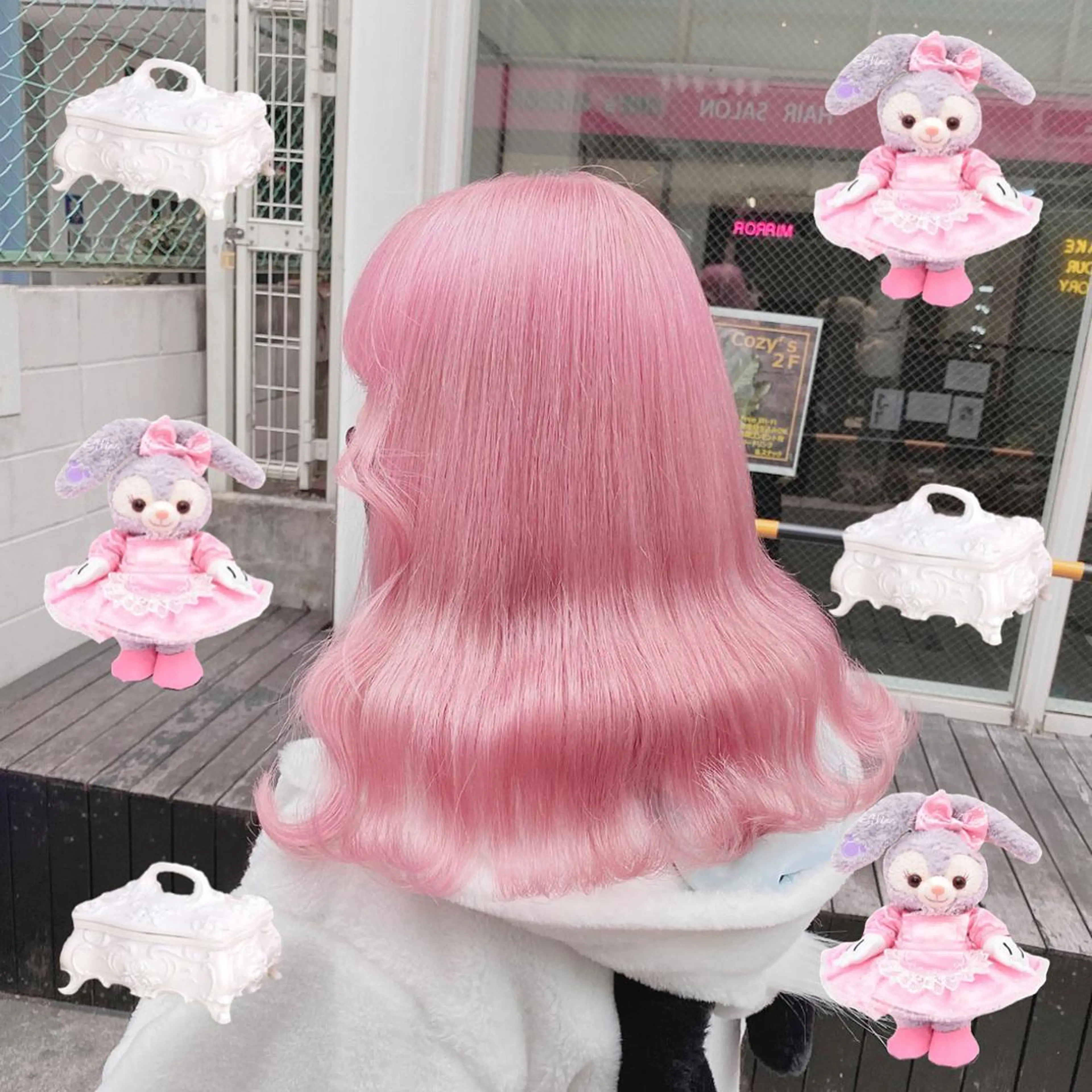 ロング カラー アディクシーカラー アッシュ アッシュブラウン アッシュグレー アッシュグレージュ ヘアカラー トリートメント ダブルカラー特化💍 tiam💍韓国ヘアのヘアスタイル