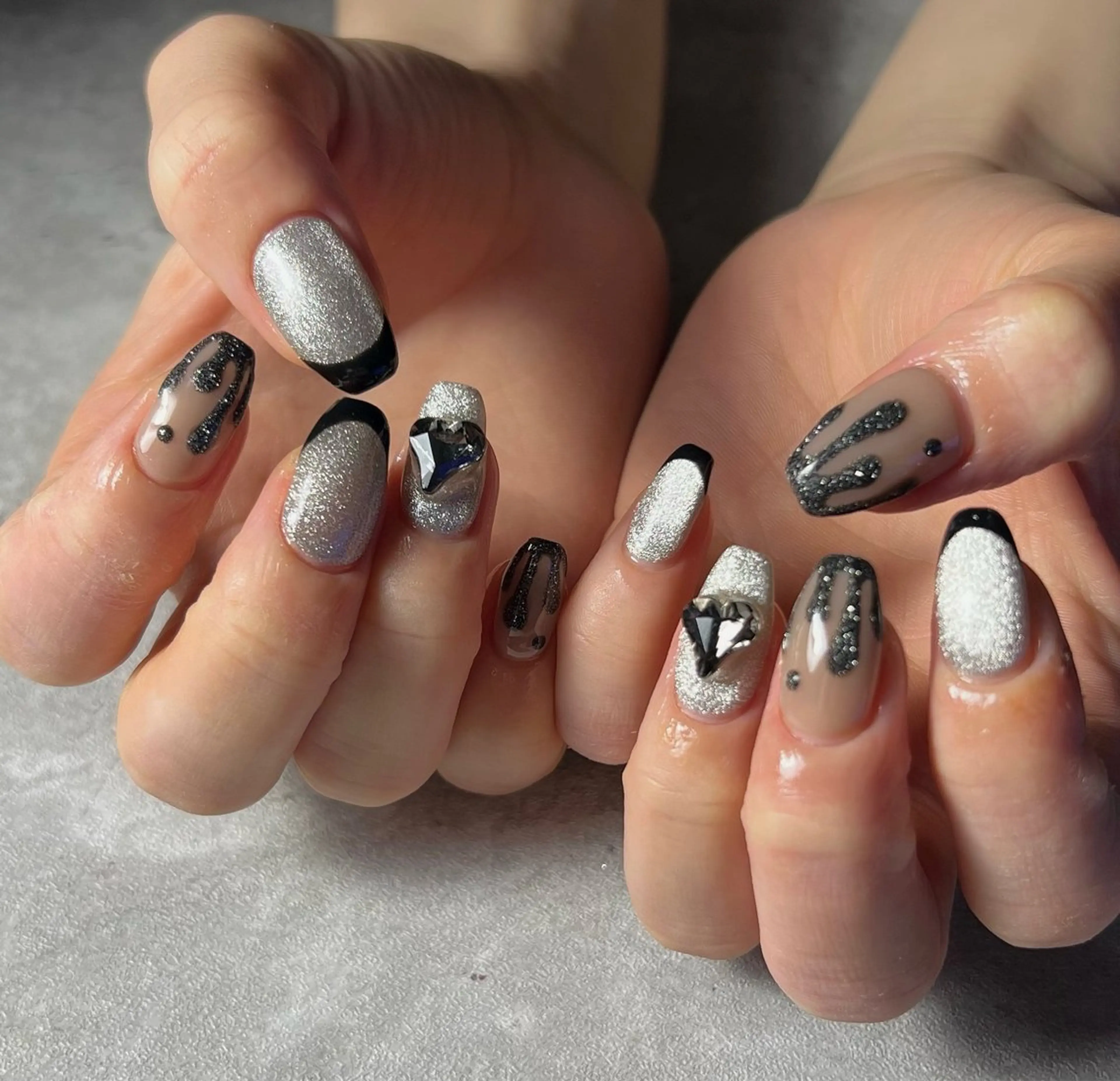 ネイル ハンドネイル Minako 【Charmant】のネイルデザイン