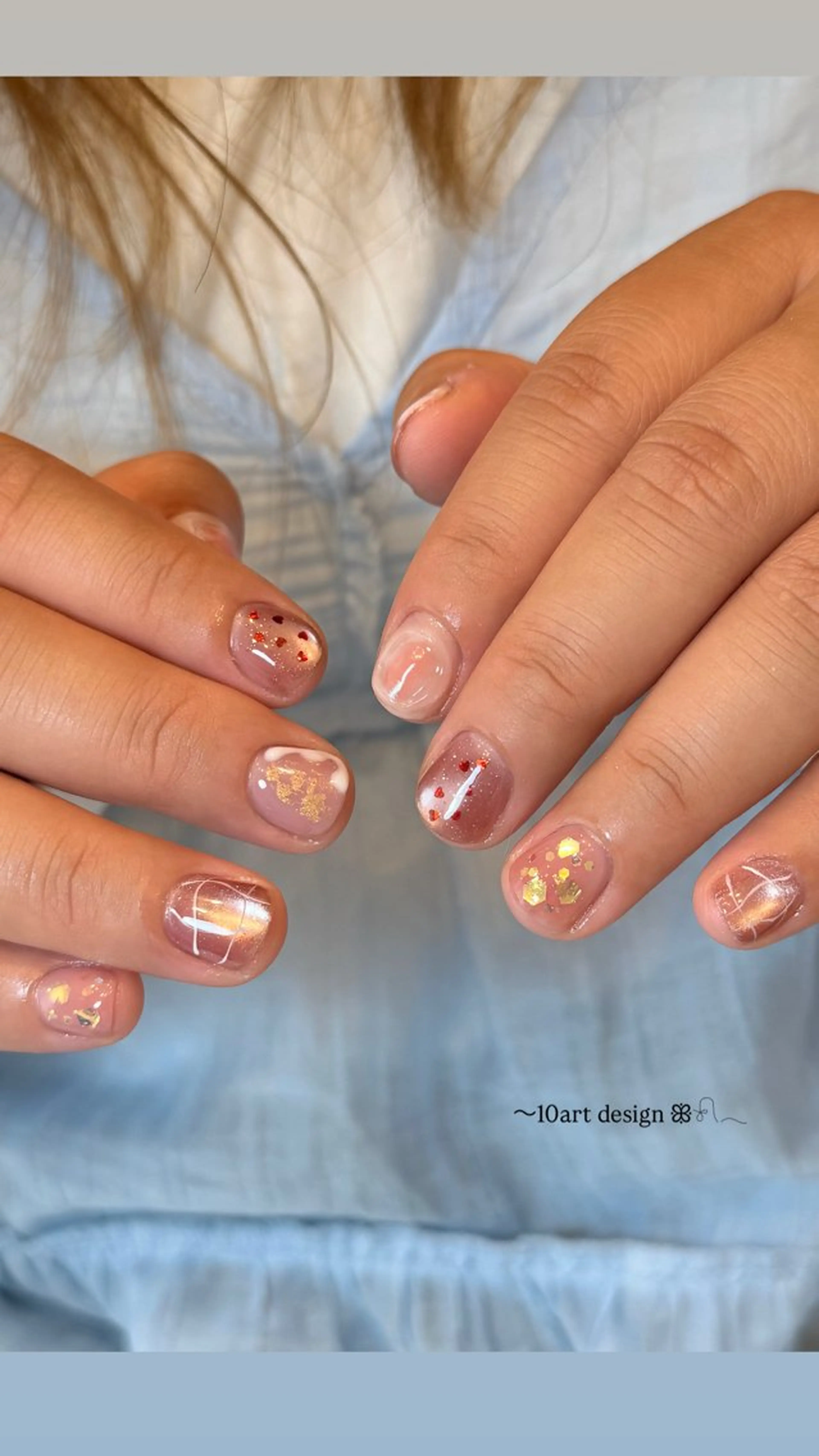 ネイル ハンドネイル フットネイル nailsalon charmeのネイルデザイン