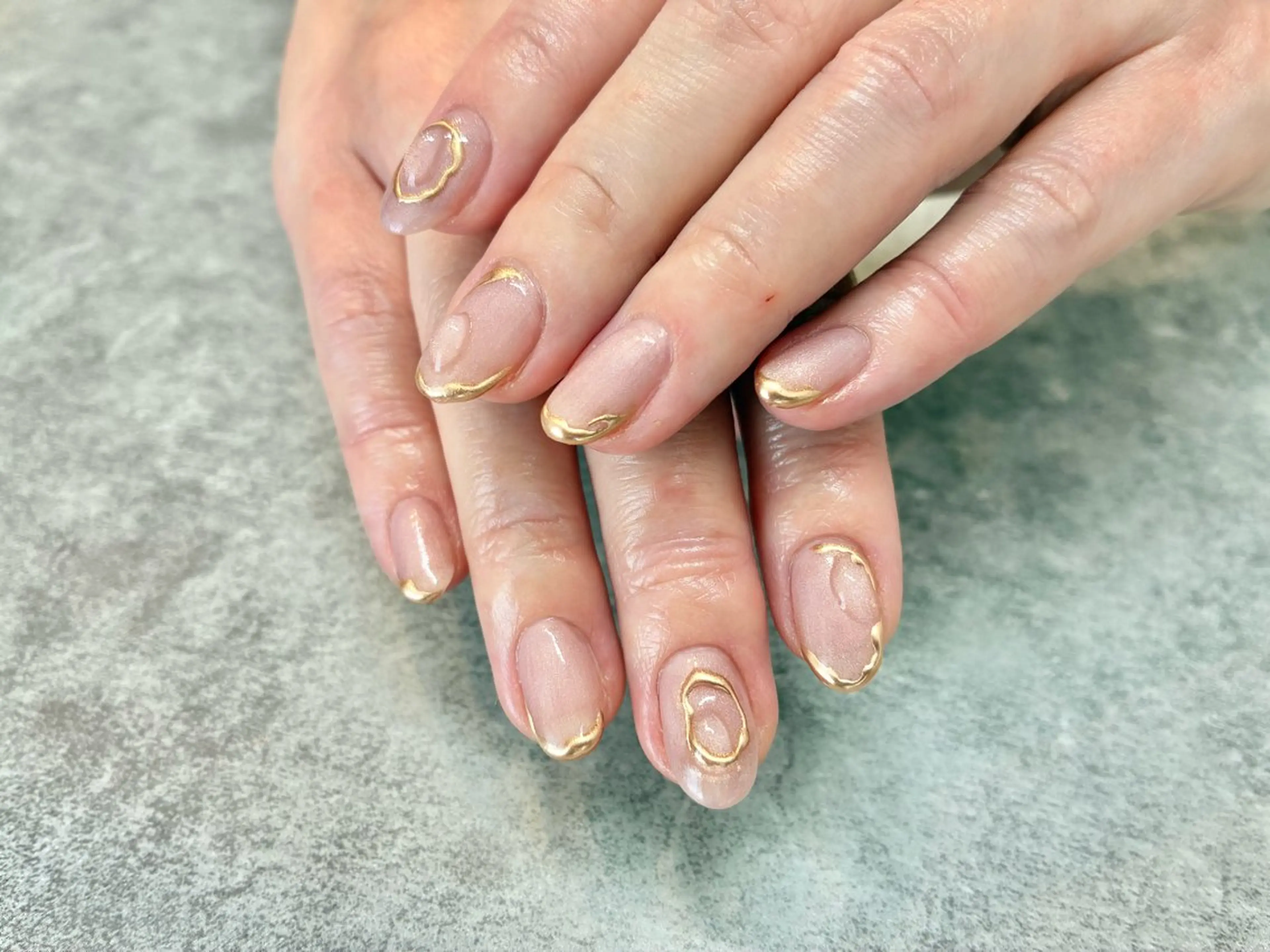 ネイル マグネットネイル ハンドネイル 鈴木 麻里のネイルデザイン