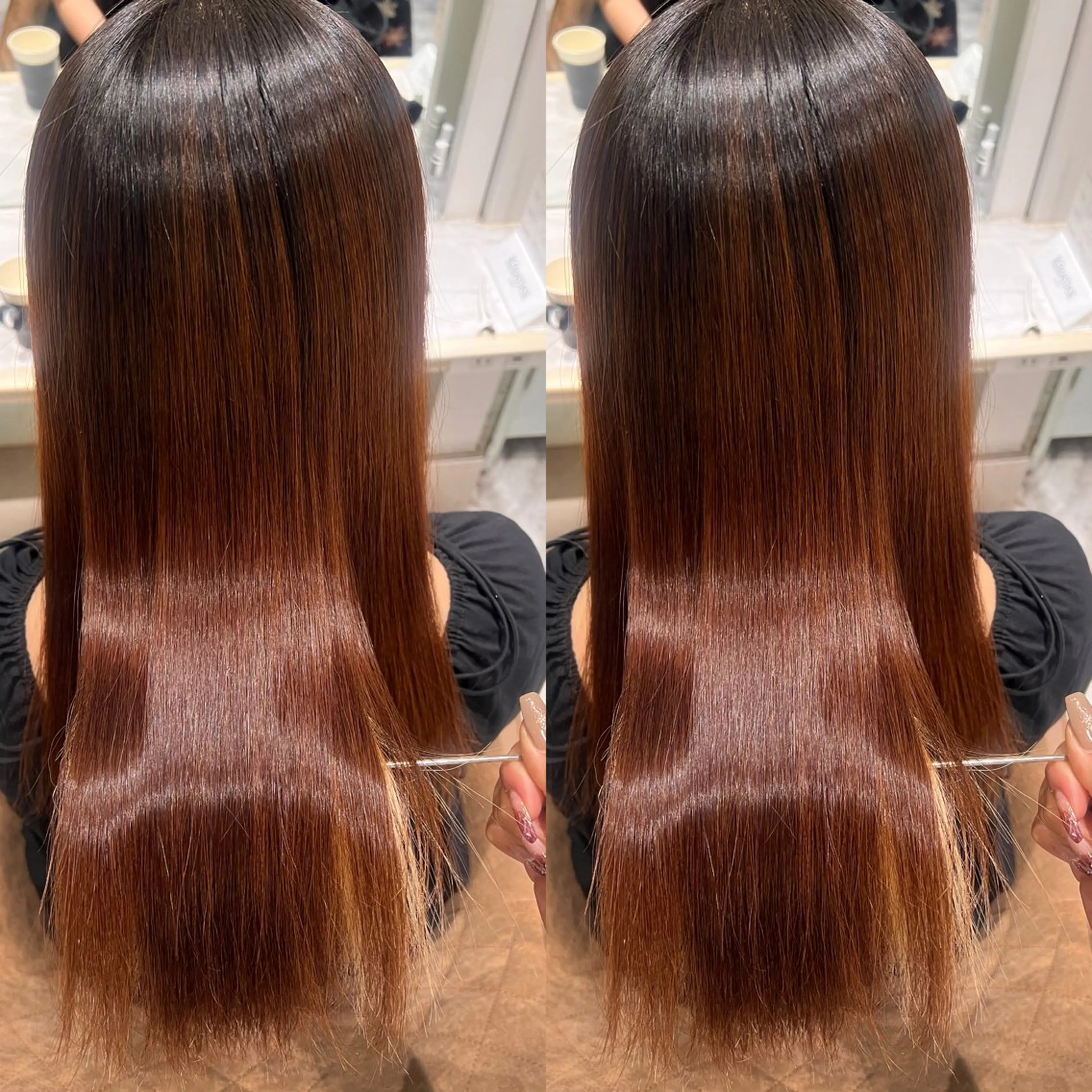 セミロング 服部大地/縮毛矯正 髪質改善の達人のヘアスタイル