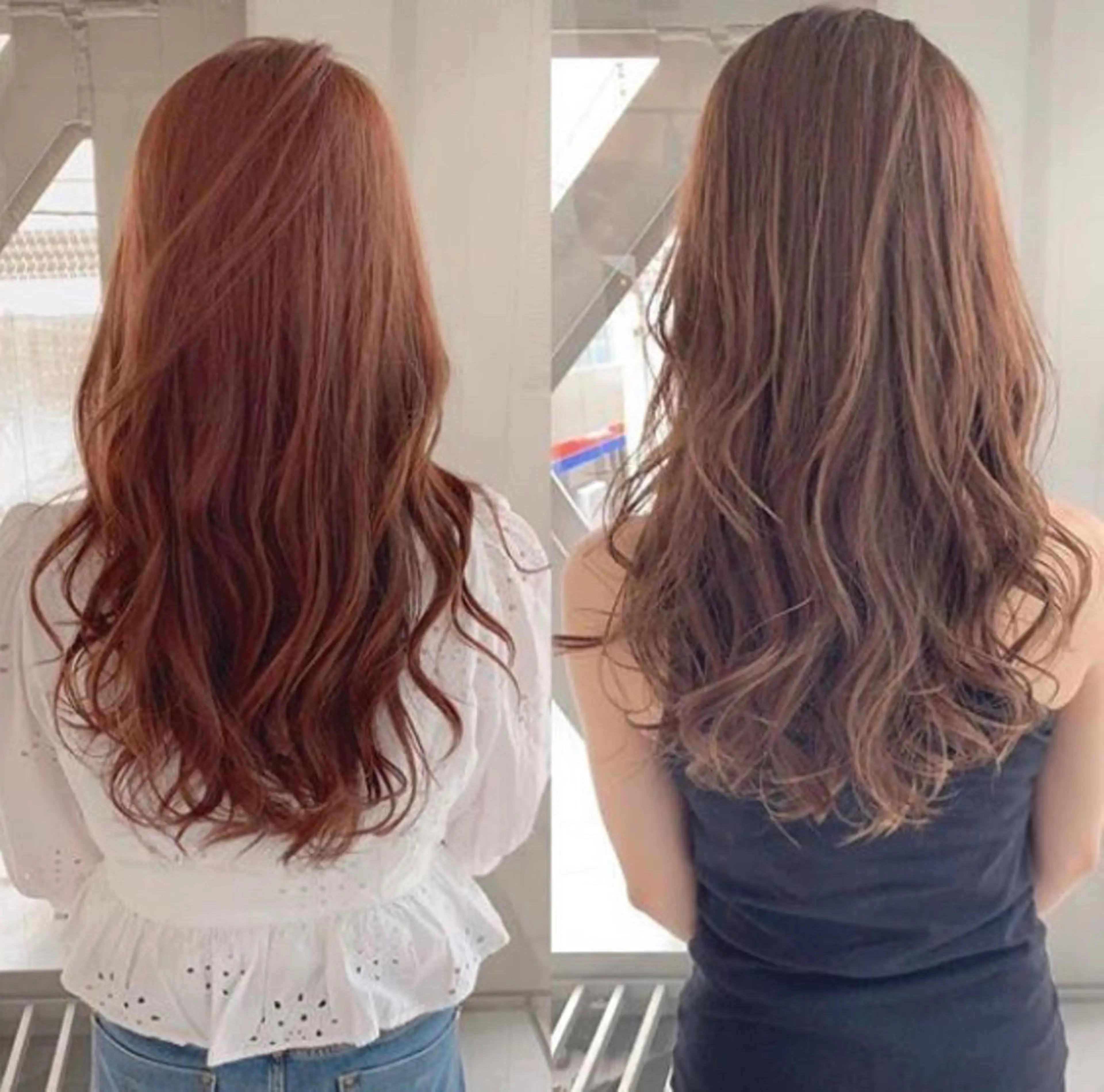 ロング カラー レッドカラー ROULAND所属・髪質改善くすみカラー 🍀/石川大輔のヘアスタイル