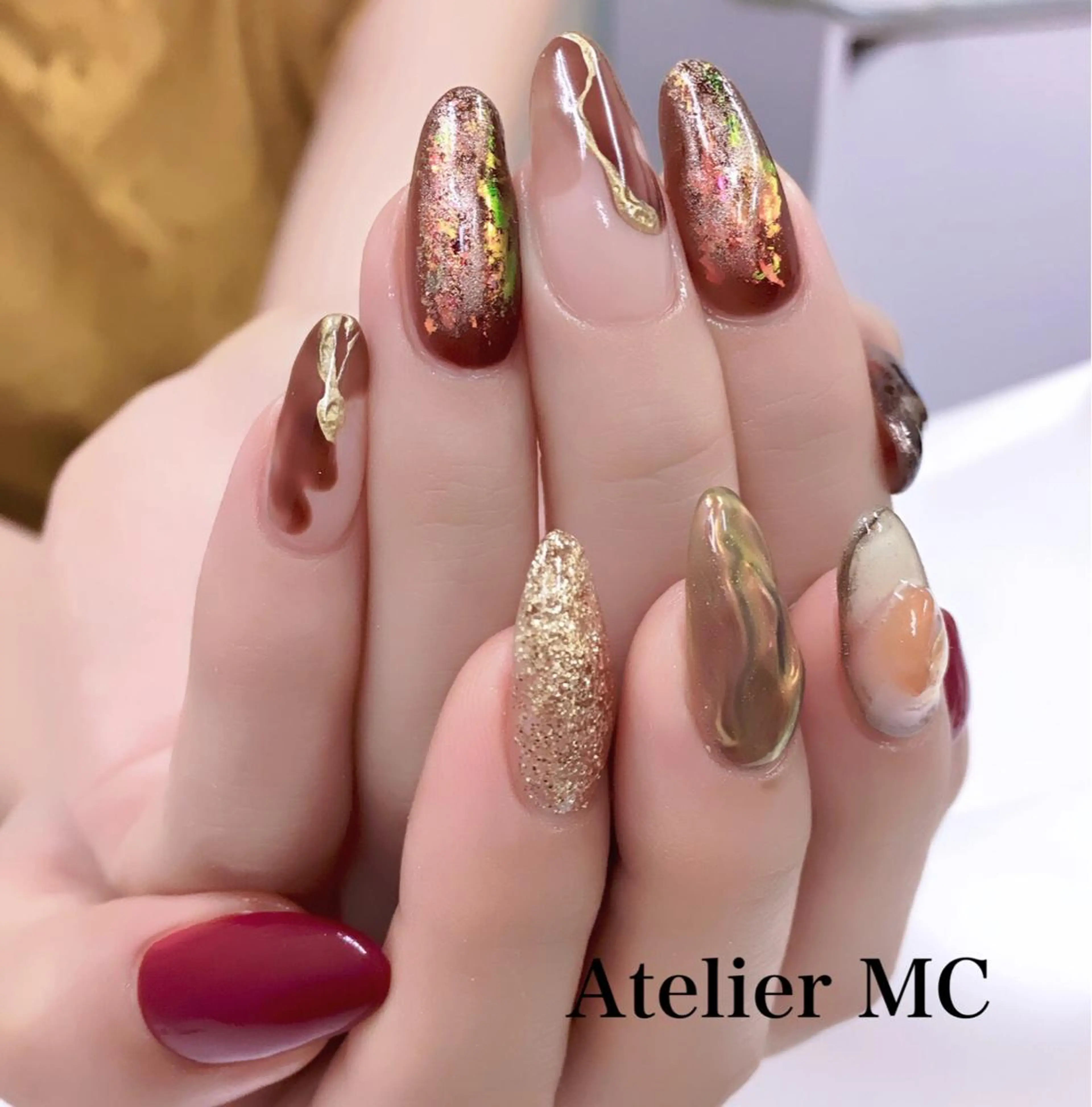 ネイル ハンドネイル アトリエ エムシー 【新富町・東銀座】のネイルデザイン