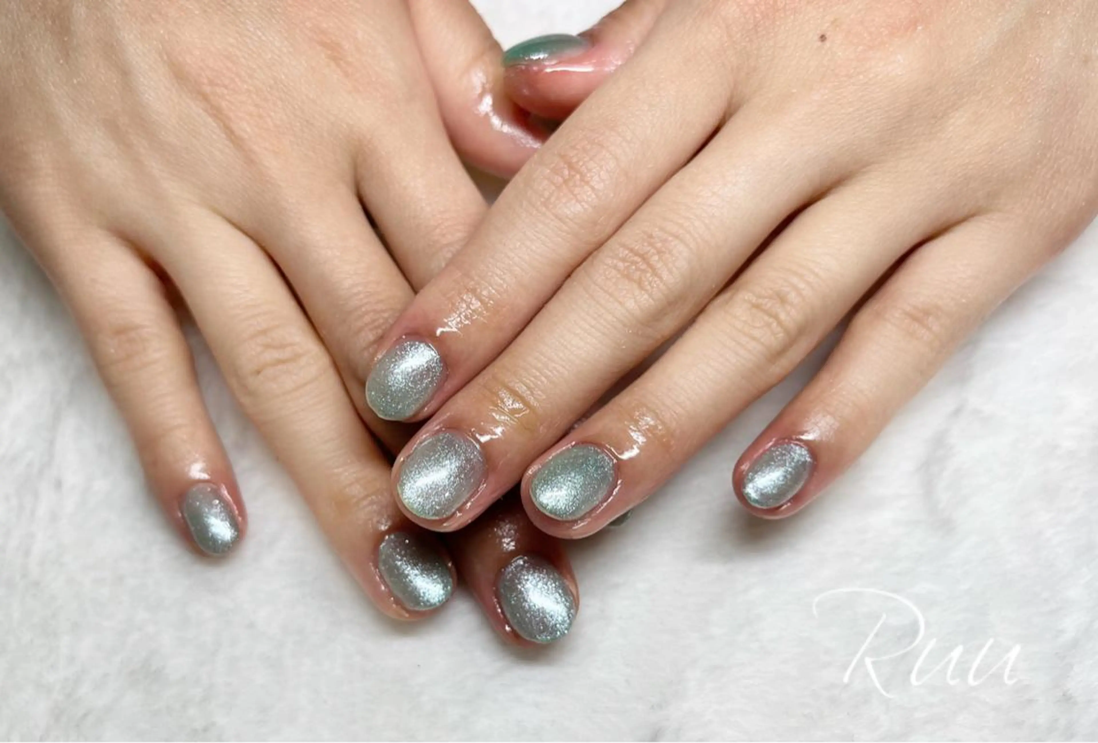 ネイル アートネイル フットネイル フレンチネイル キラキラネイル 韓国ネイル Nail salon Ruuのネイルデザイン