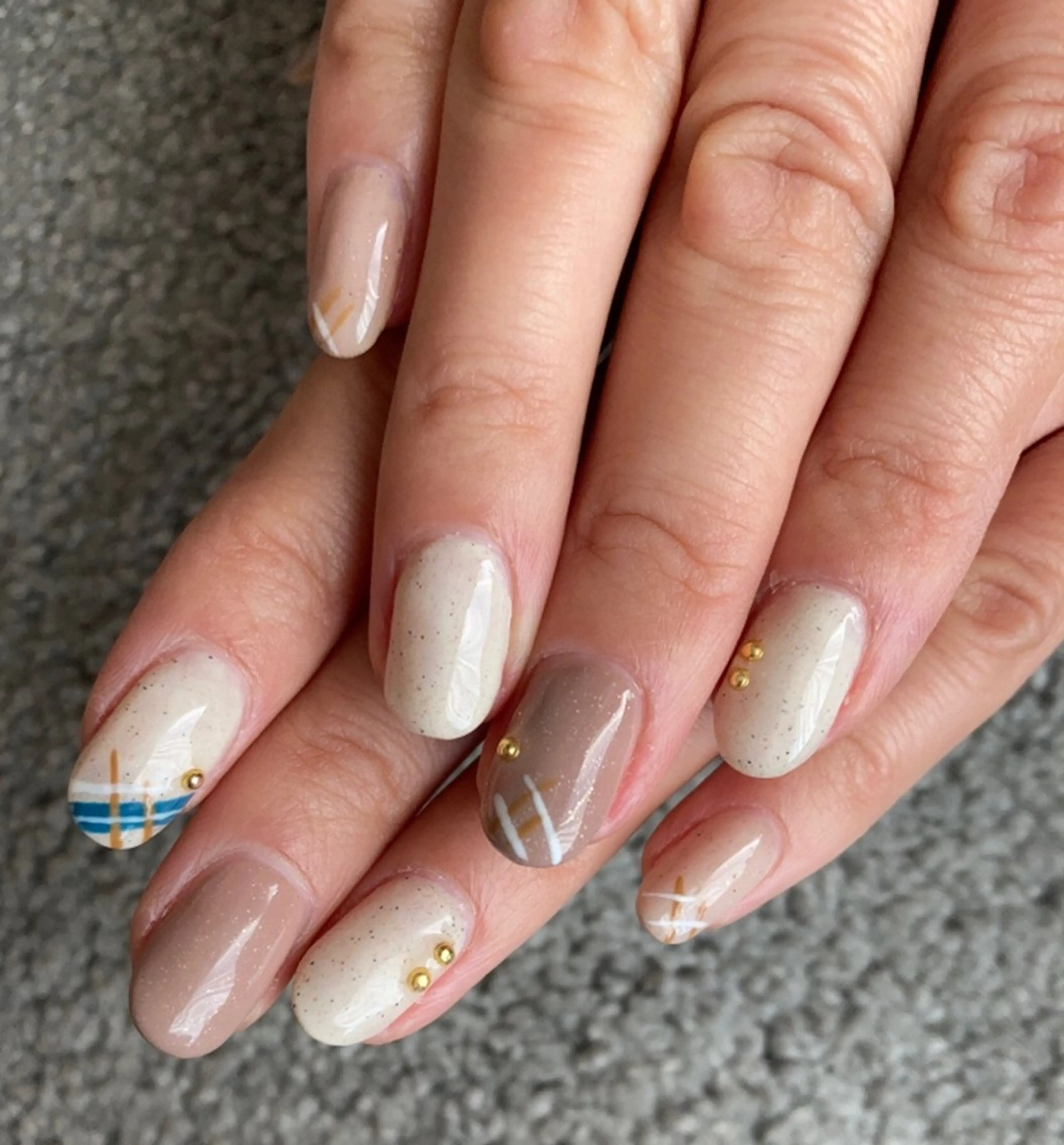 ネイル ショートネイル シンプルネイル Tree 〜saito〜のネイルデザイン