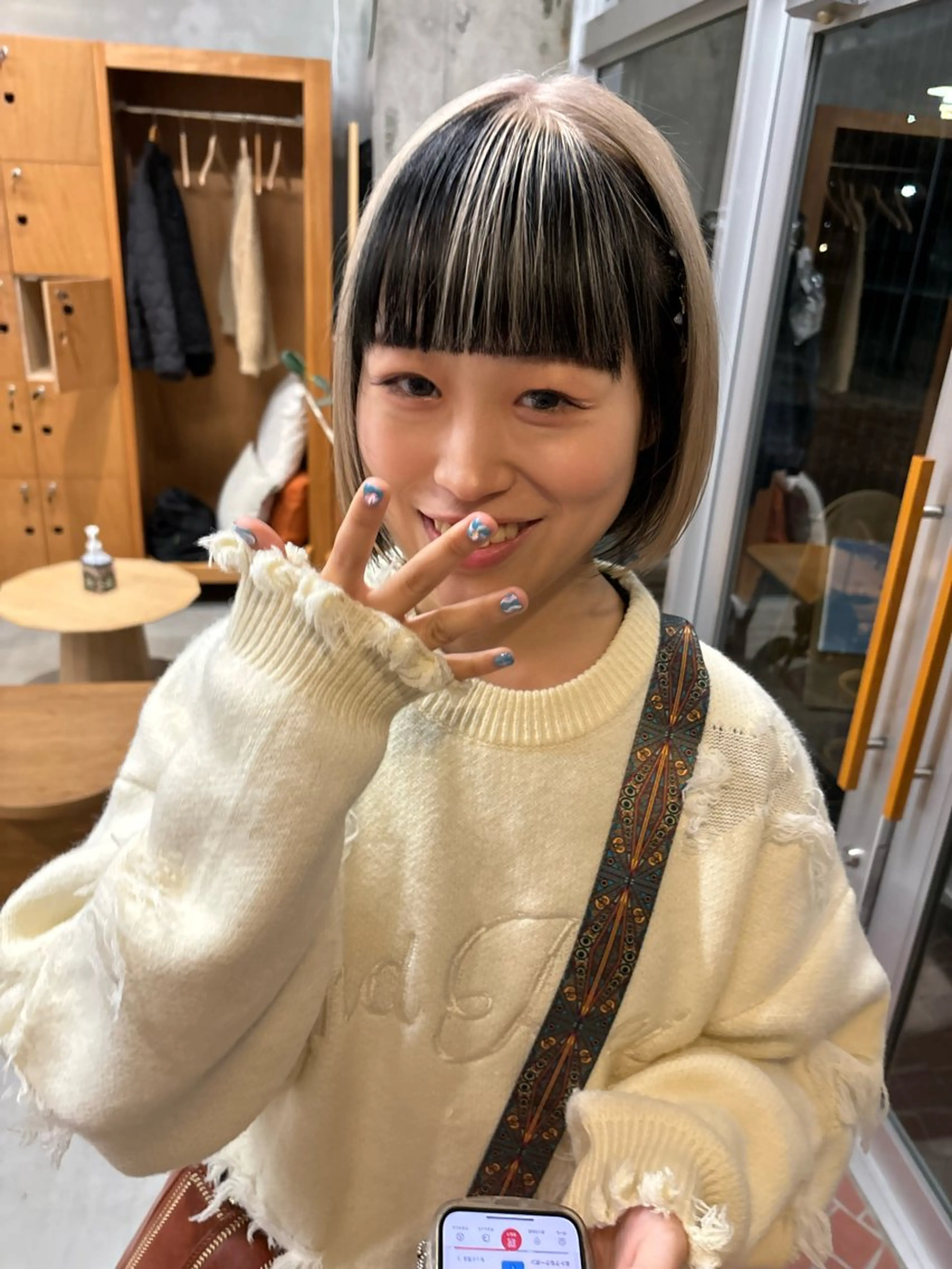 カラー ヘアカラー wewe: momoeのヘアスタイル