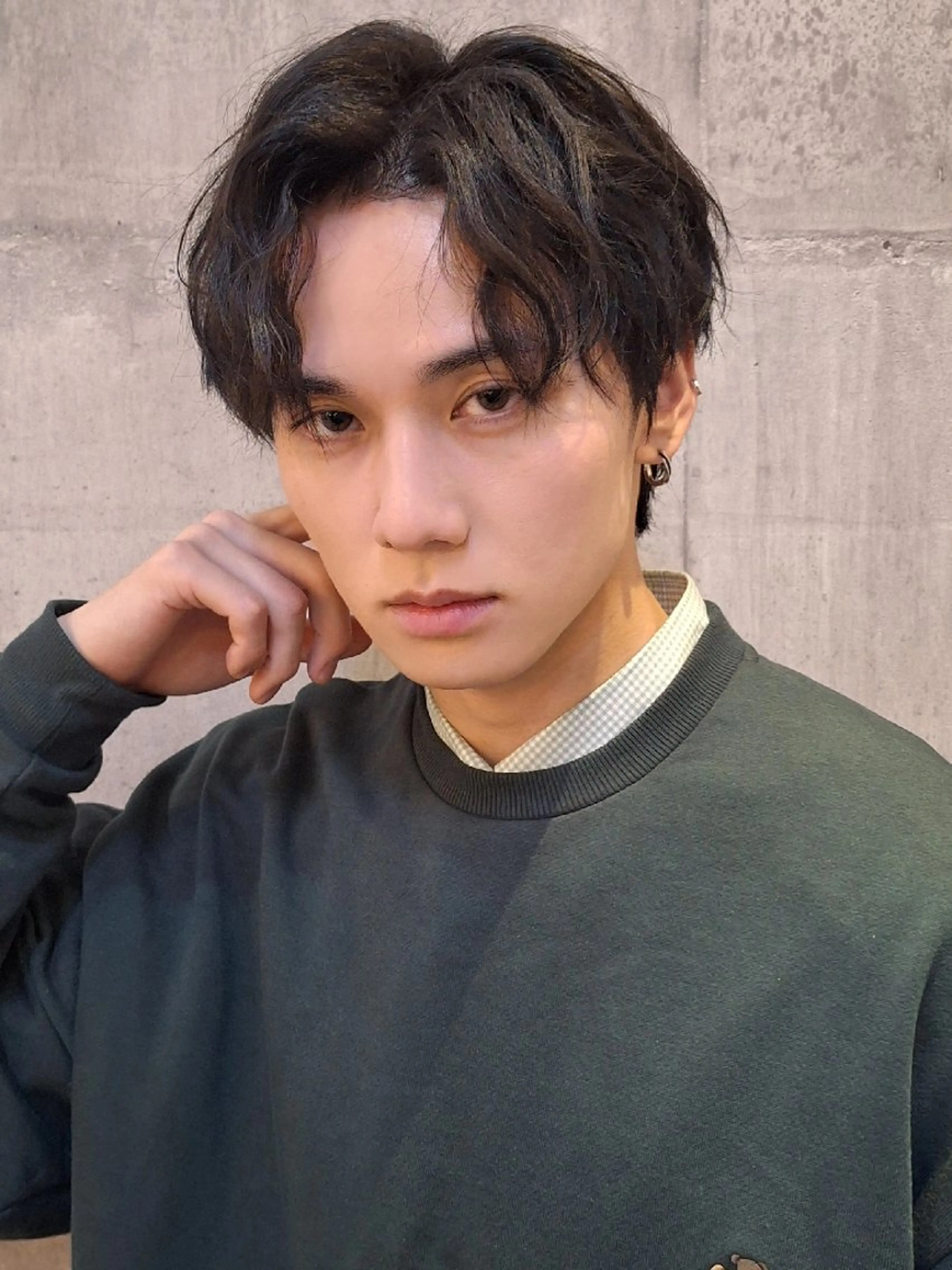 ショート メンズ パーマ メンズパーマ 船引 竜将のヘアスタイル