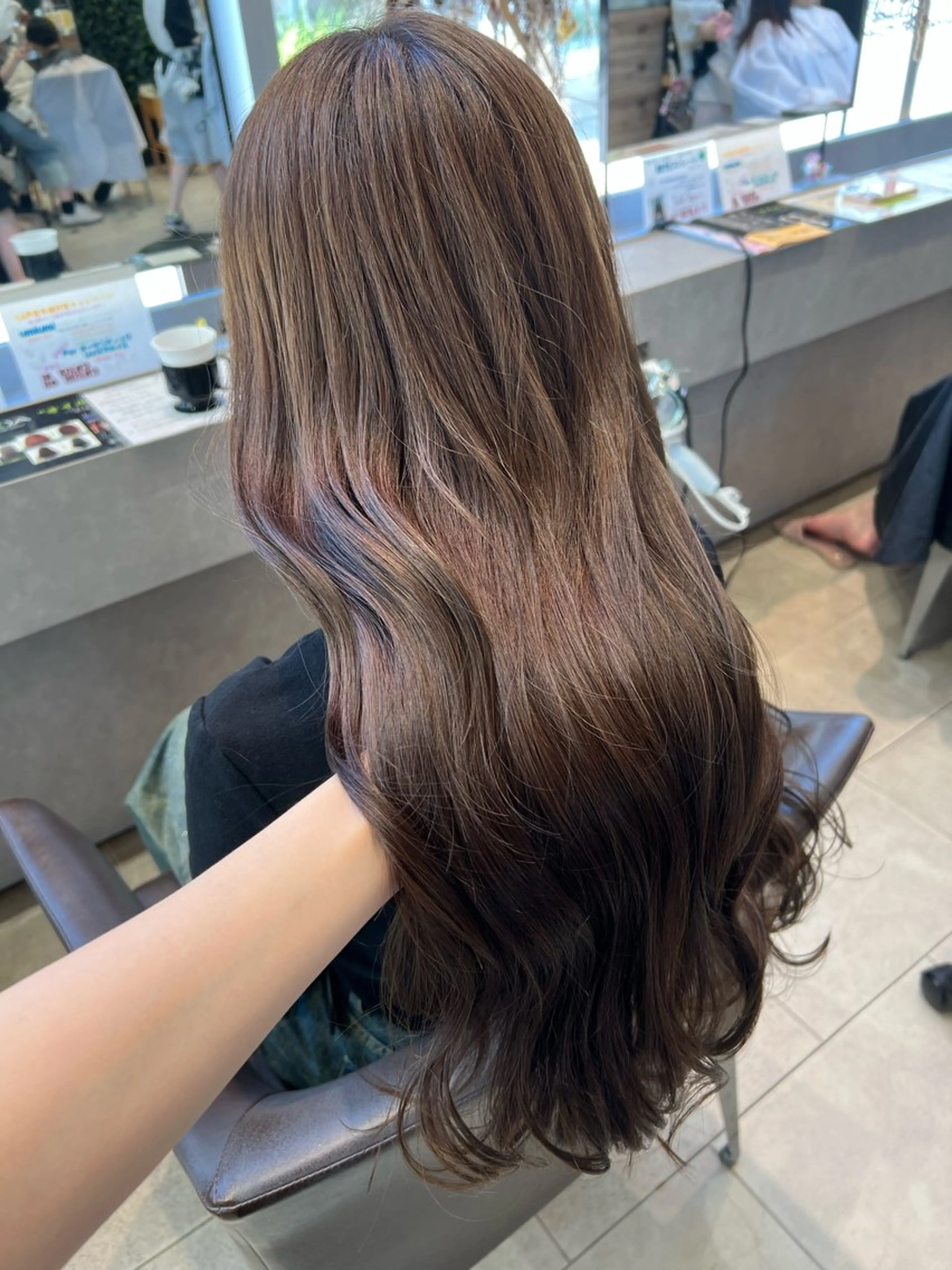 ロング 髪質改善 カット ヘアカラー 🫧Ai/ ロロネー森ノ宮💖のヘアスタイル