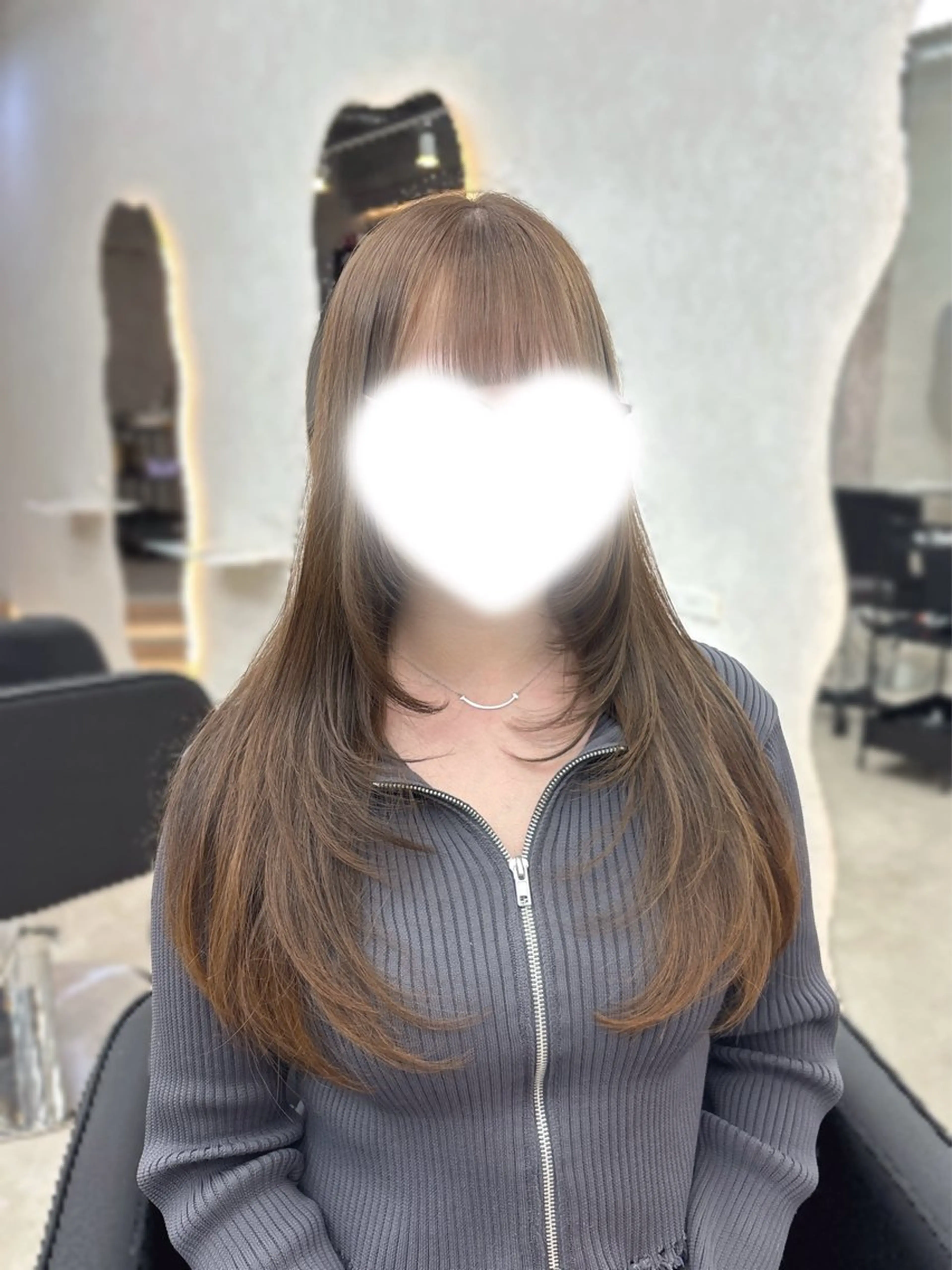 ロング カット トリートメント 🍒みお🍒 大宮/艶髪/カットのヘアスタイル