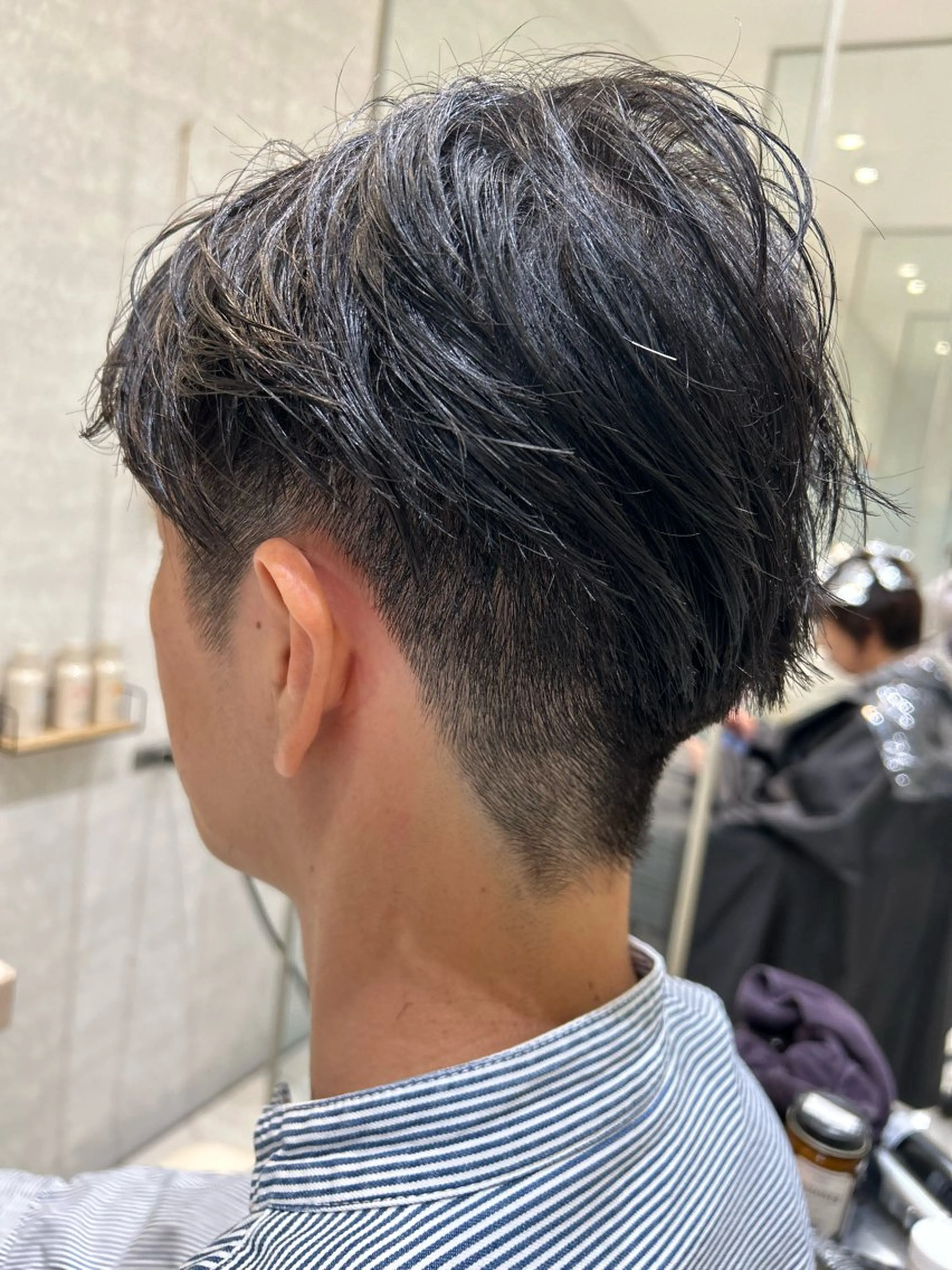 メンズ ビジネス 刈り上げ カット メンズカット/パ ーマ/スズキショウタのヘアスタイル