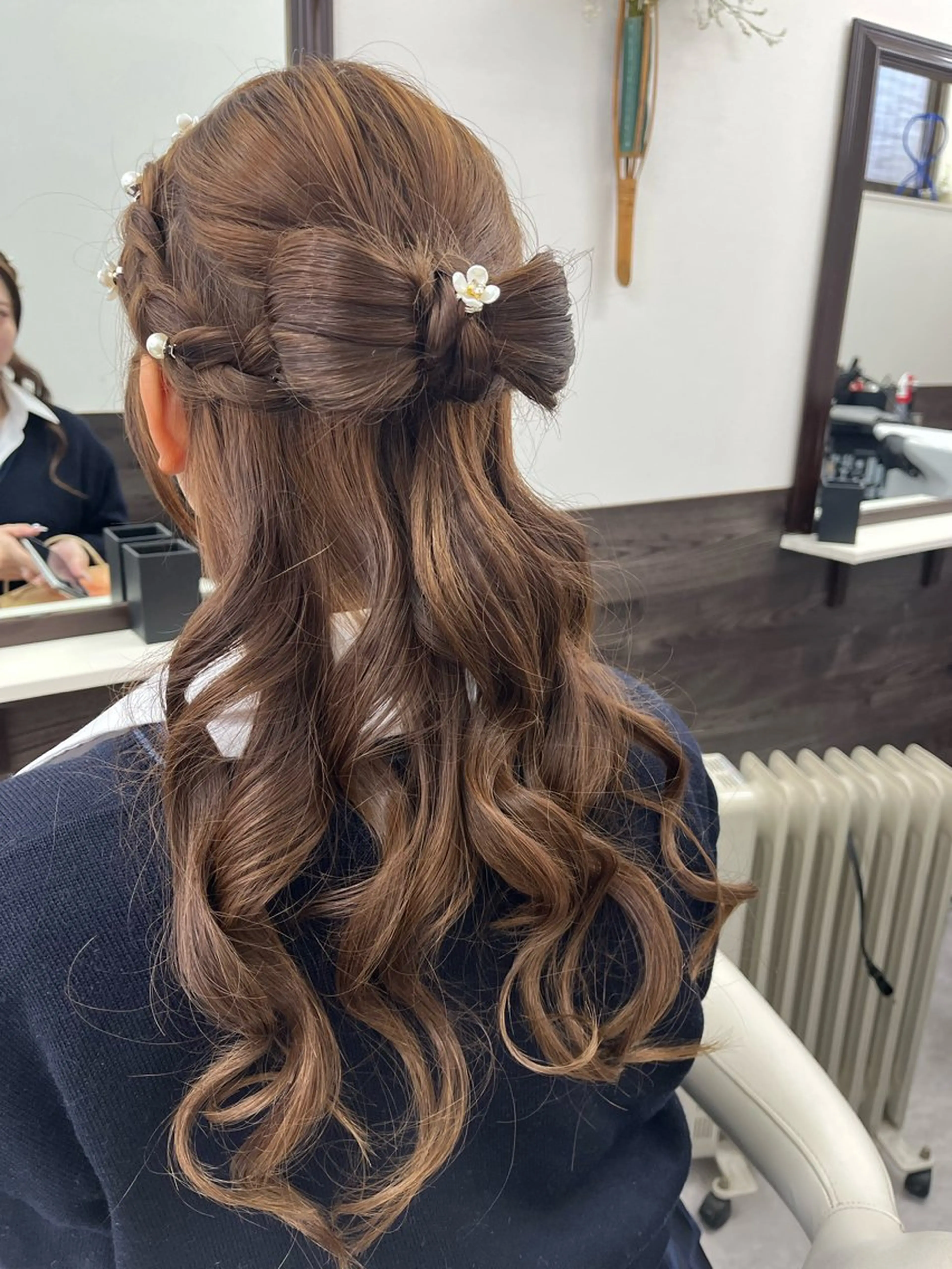 ヘアアレンジの写真