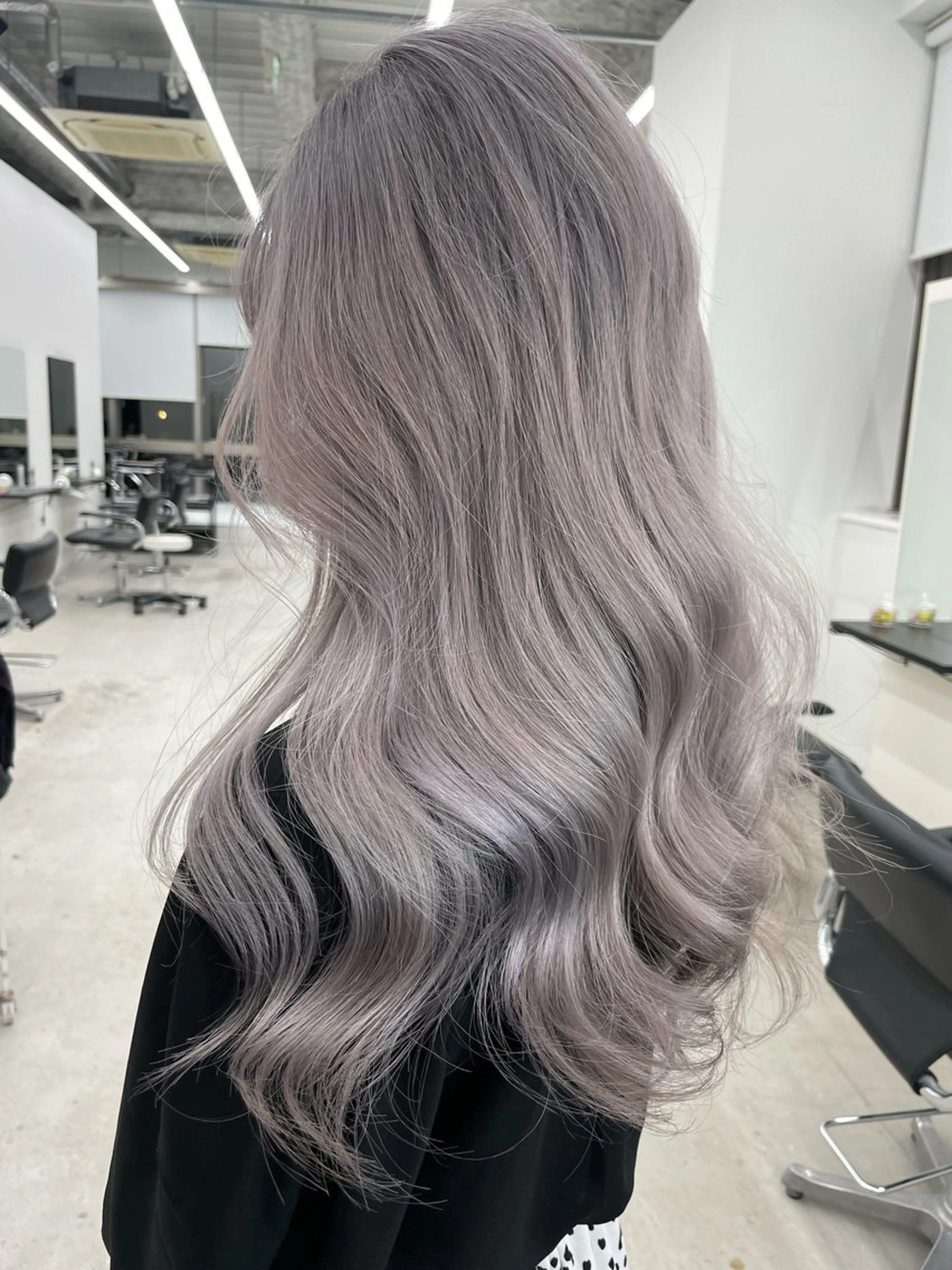 カラー 透明感カラー グレージュ ヘアカラー 名古屋栄/ 複雑履歴   リカのヘアスタイル