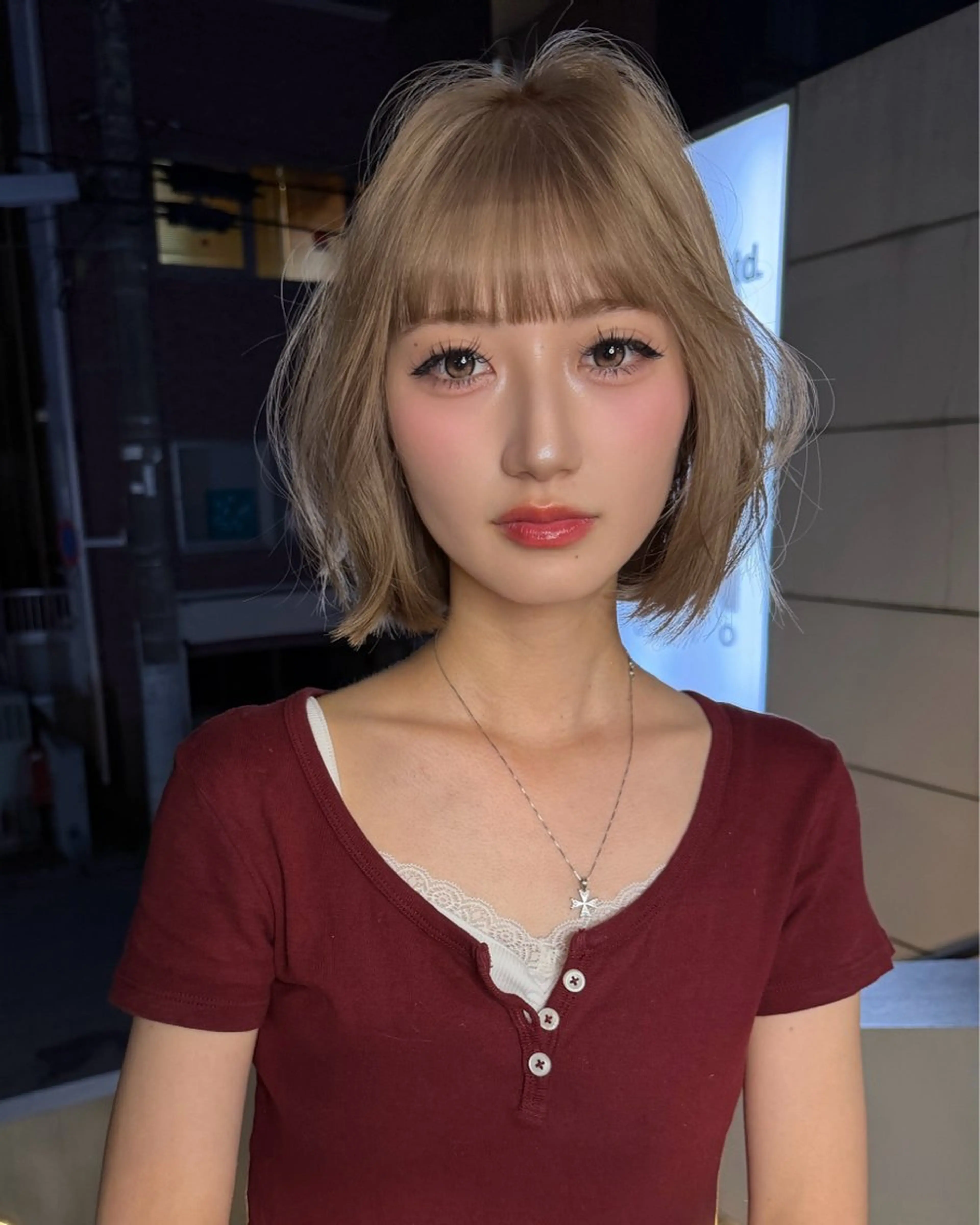 ミディアム カラー ブリーチ ダブルカラー ヘアカラー 🇺🇸海外デザイン iCON TOKYOのヘアスタイル