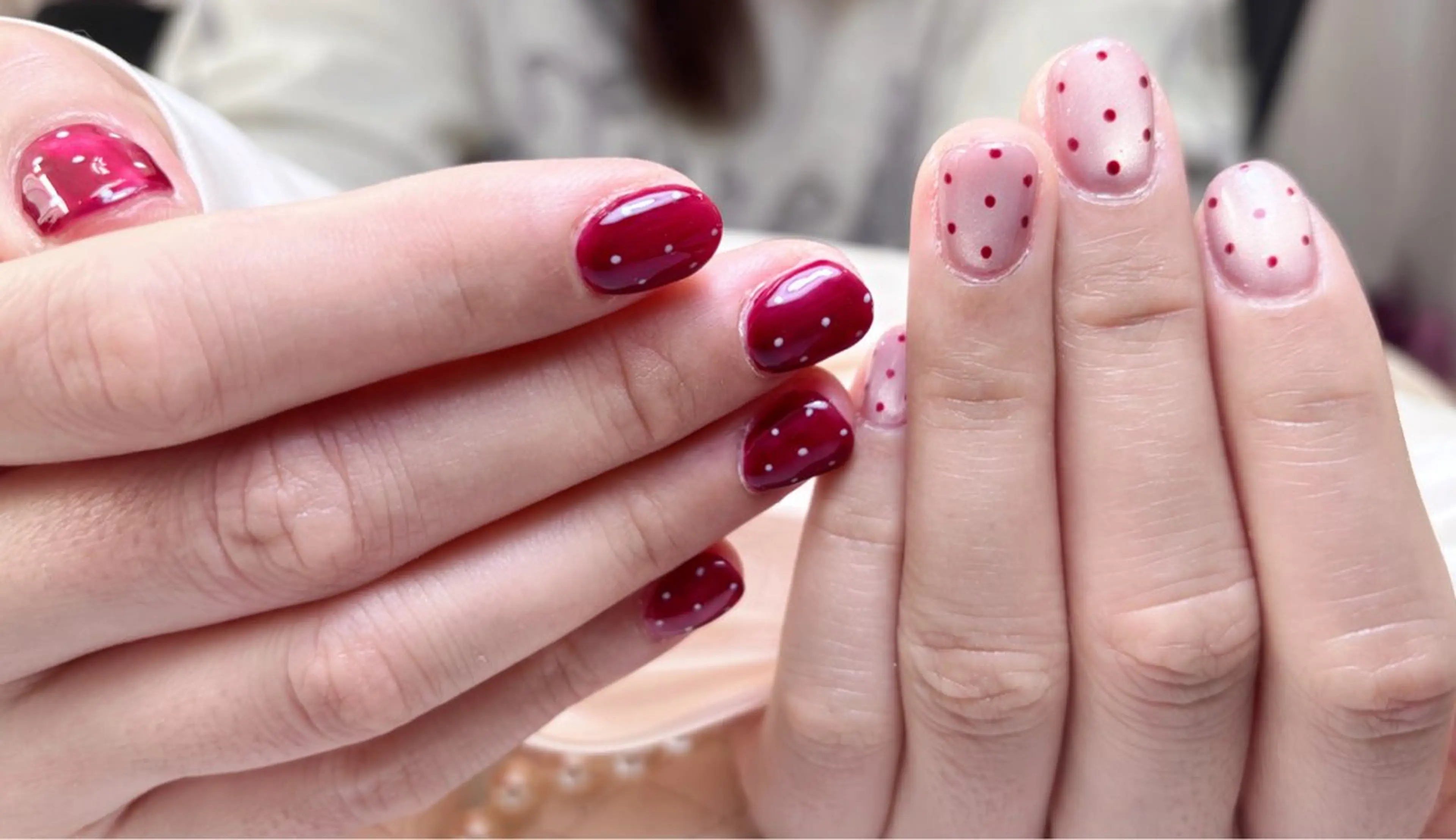 ネイル ハンドネイル キン グミのネイルデザイン