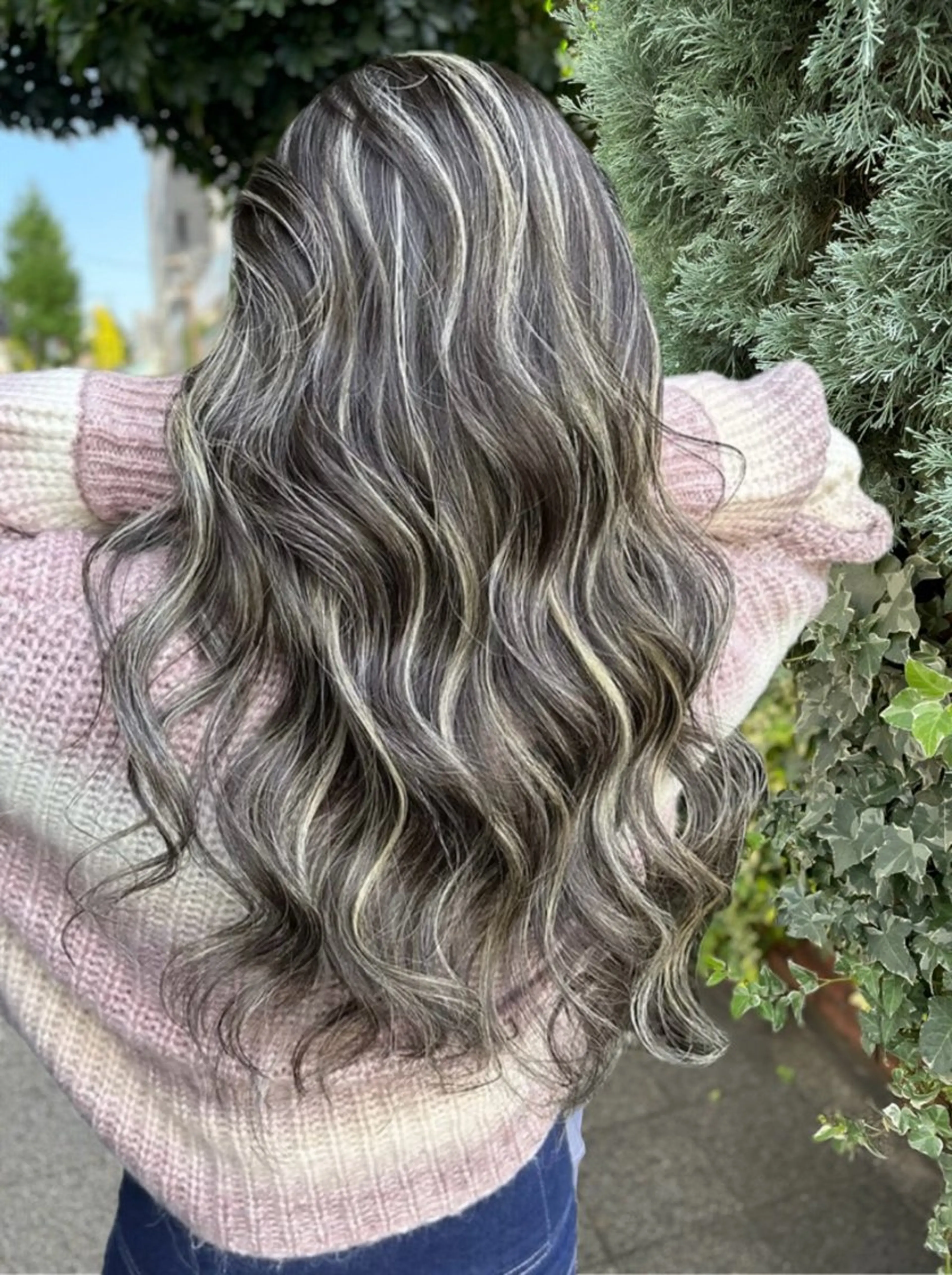 ロング カラー ハイライトカラー 3Dハイライト ハイライト ヘアカラー トリートメント 🌈ハイライト特化 🌈 🐶ノザワ🐶のヘアスタイル