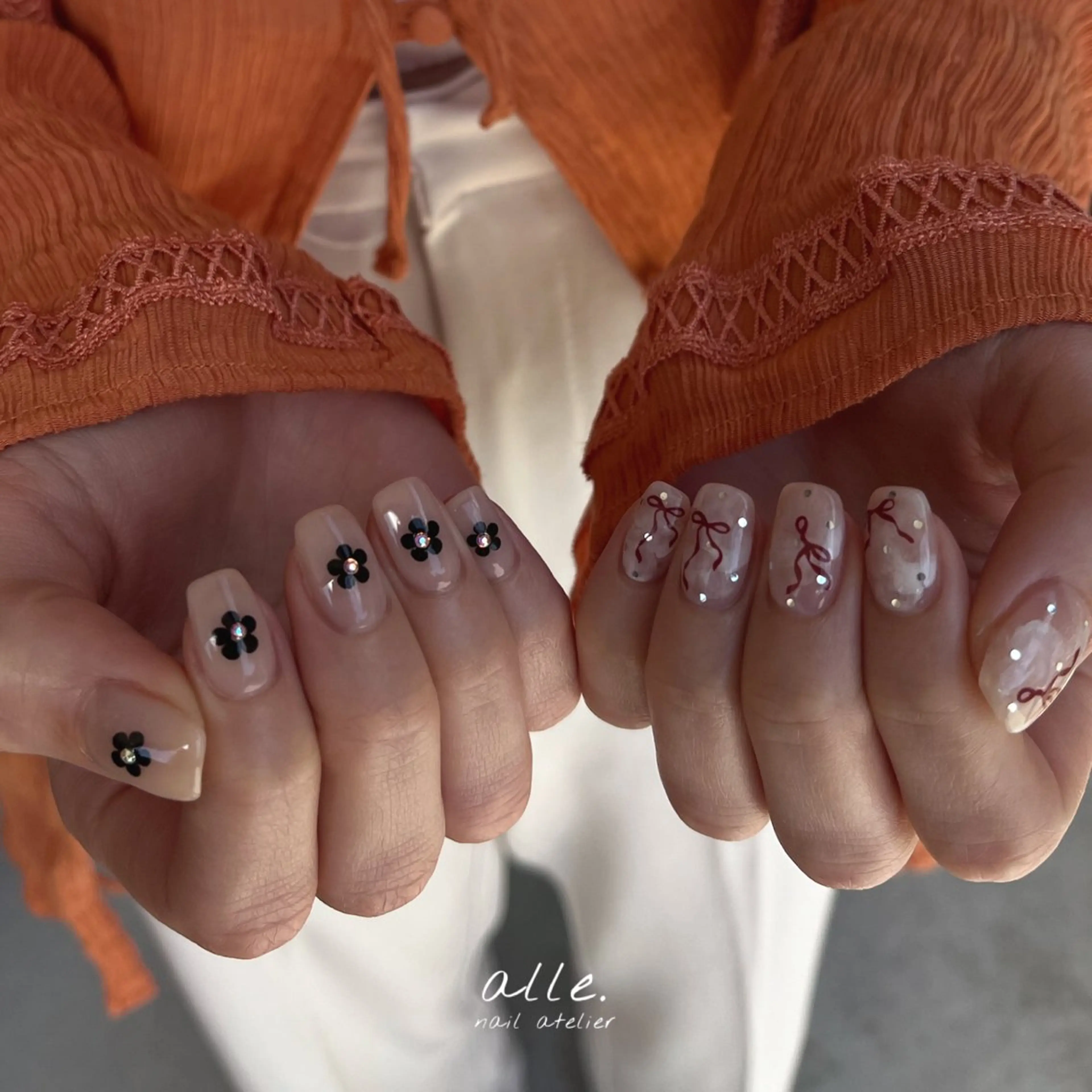 ネイル ハンドネイル atelier alle.のネイルデザイン