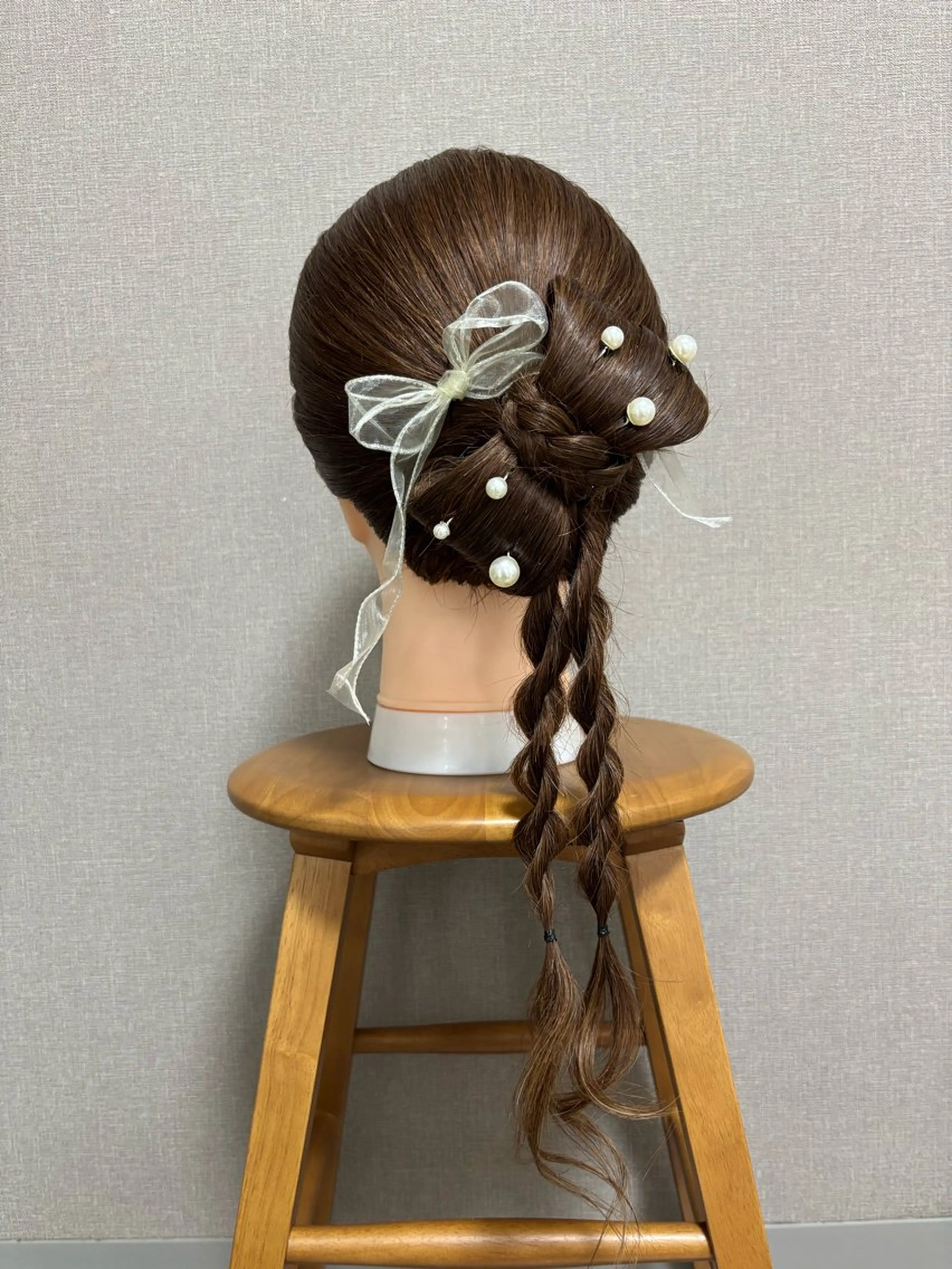 ロング ヘアアレンジ 結婚式・ブライダル ヘアセット Mieux Hair ひなこ🫧のヘアスタイル
