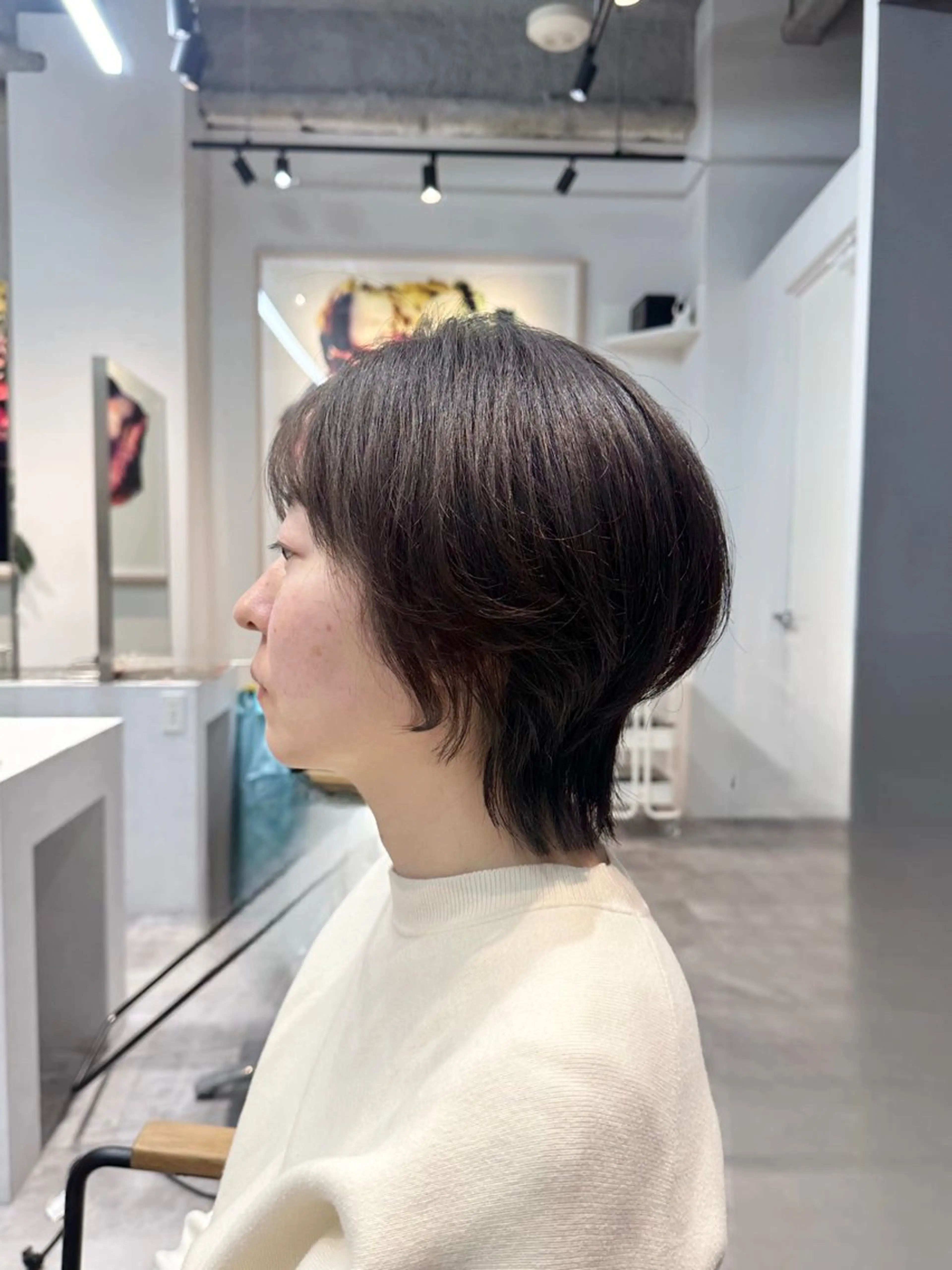 ショート ショートヘア ウルフカット カット ショートカット🧸 ごとうさなのヘアスタイル