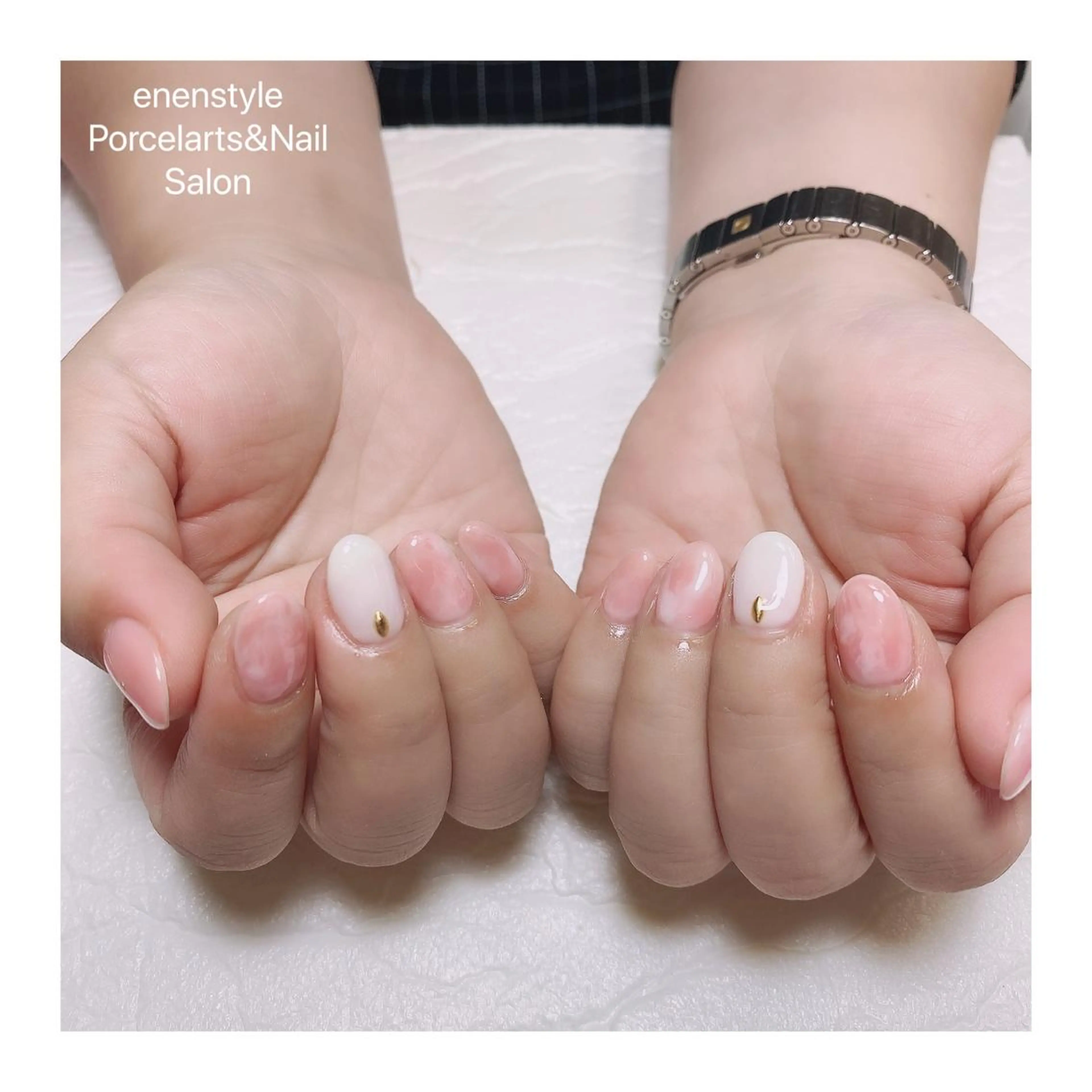 ミディアム ネイル 👑enen style👑のネイルデザイン