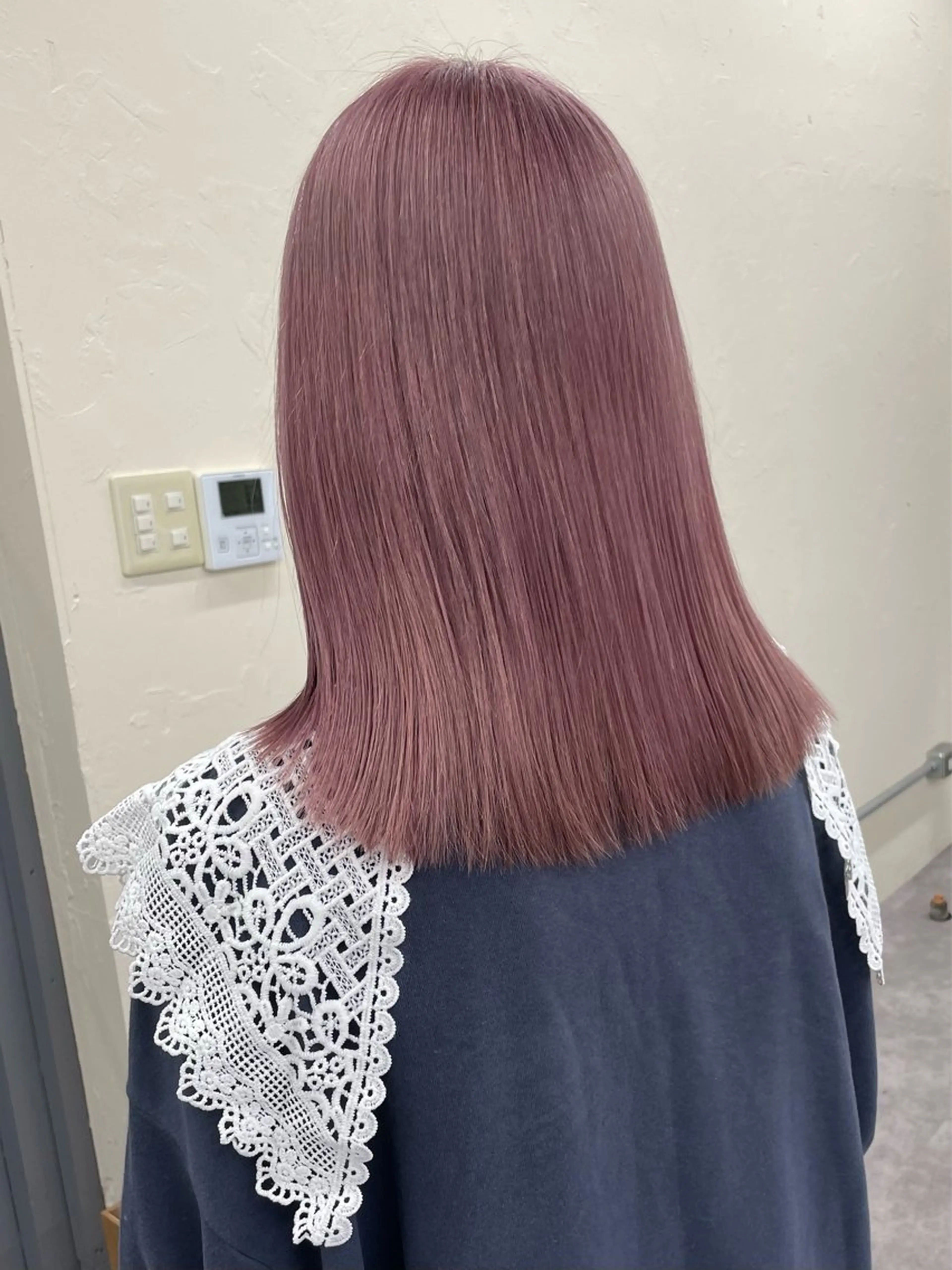 カラー レディースパーマ モデル募集RIKOのヘアスタイル
