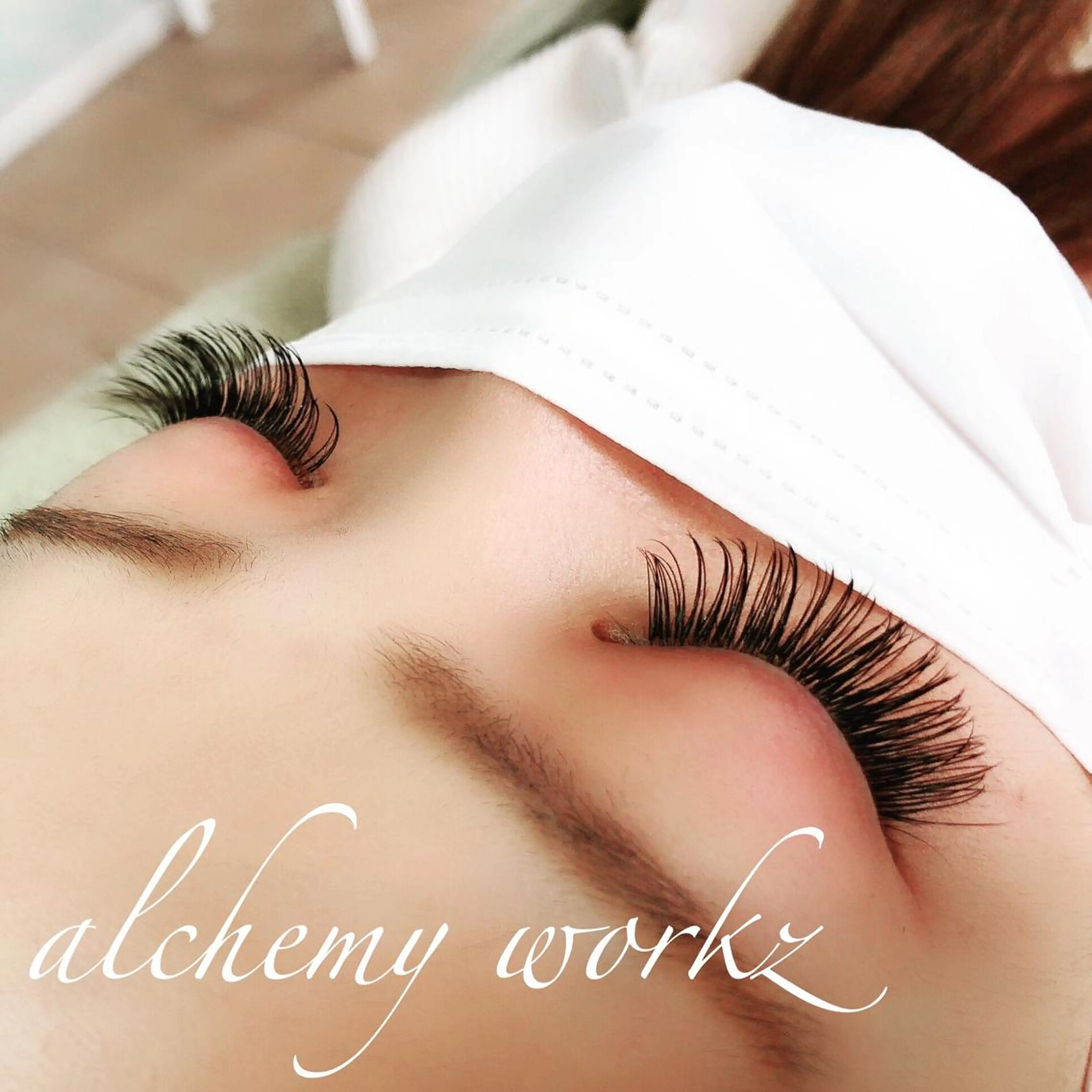 マツエク・マツパ 付け放題 Cカール alchemy workzのマツエク・マツパデザイン