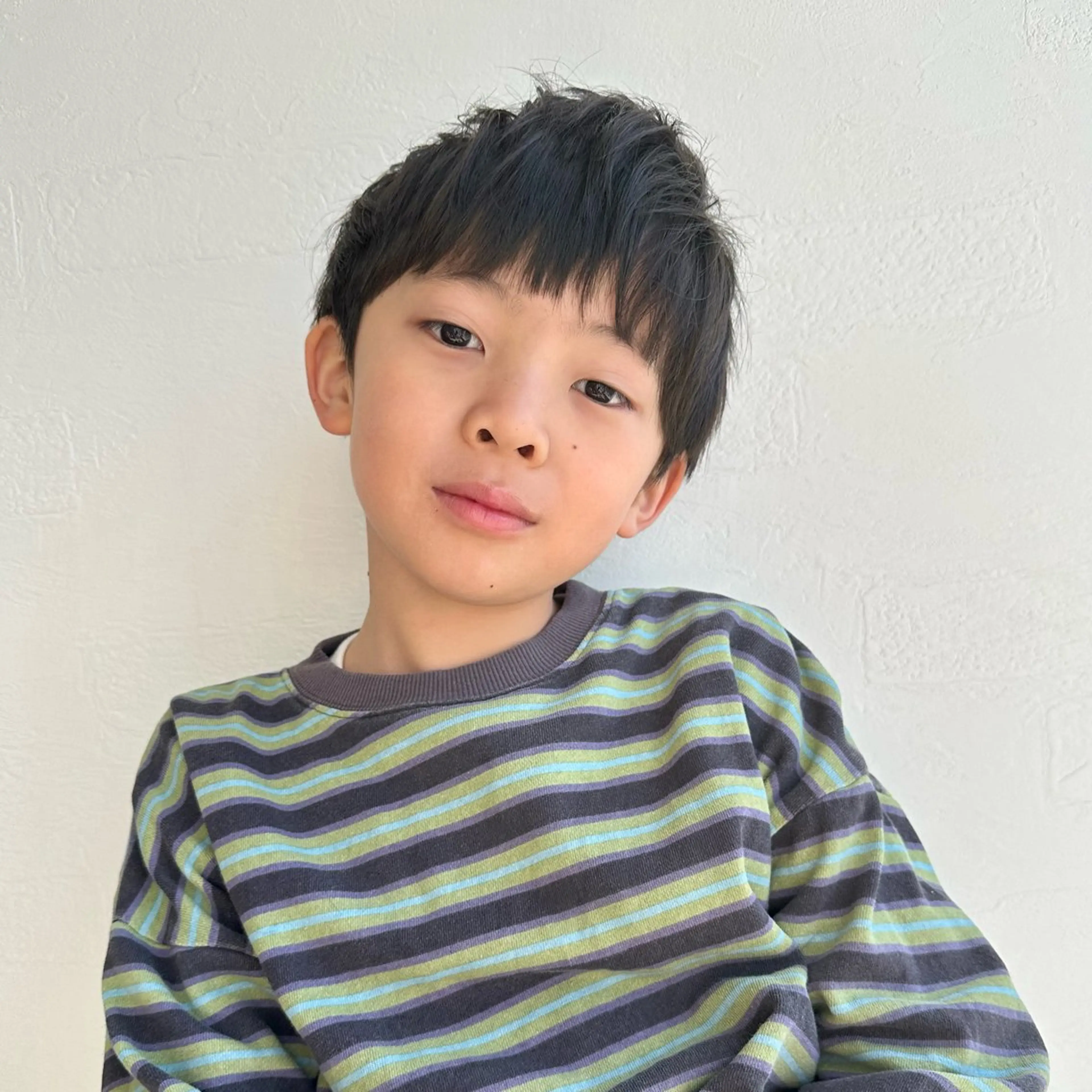 ショート メンズ キッズ ✂️大人のデザイン vivid✂️のヘアスタイル