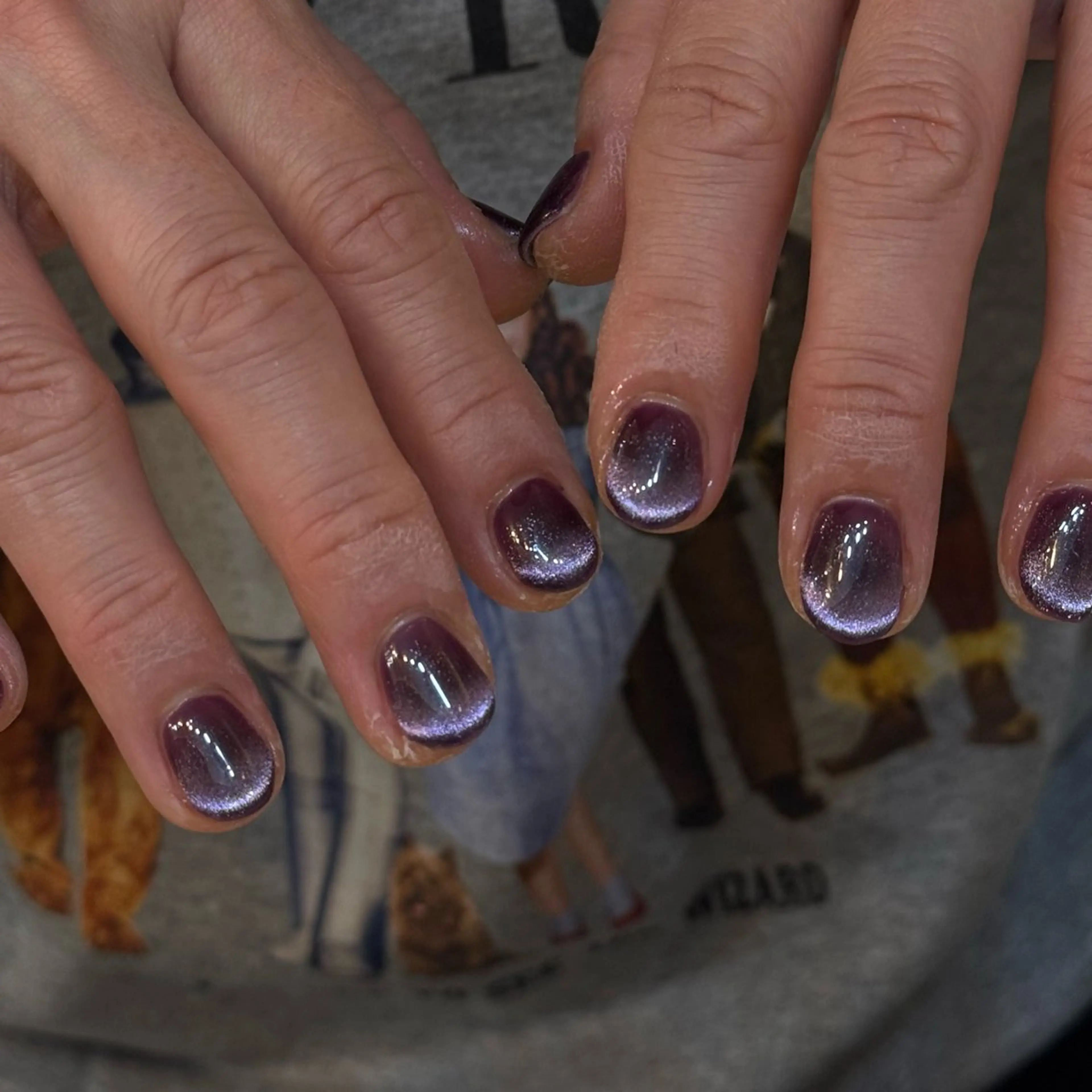 【オフ無料】🫧うるうるマグネットネイル🫧60色から選び放題🩵の写真