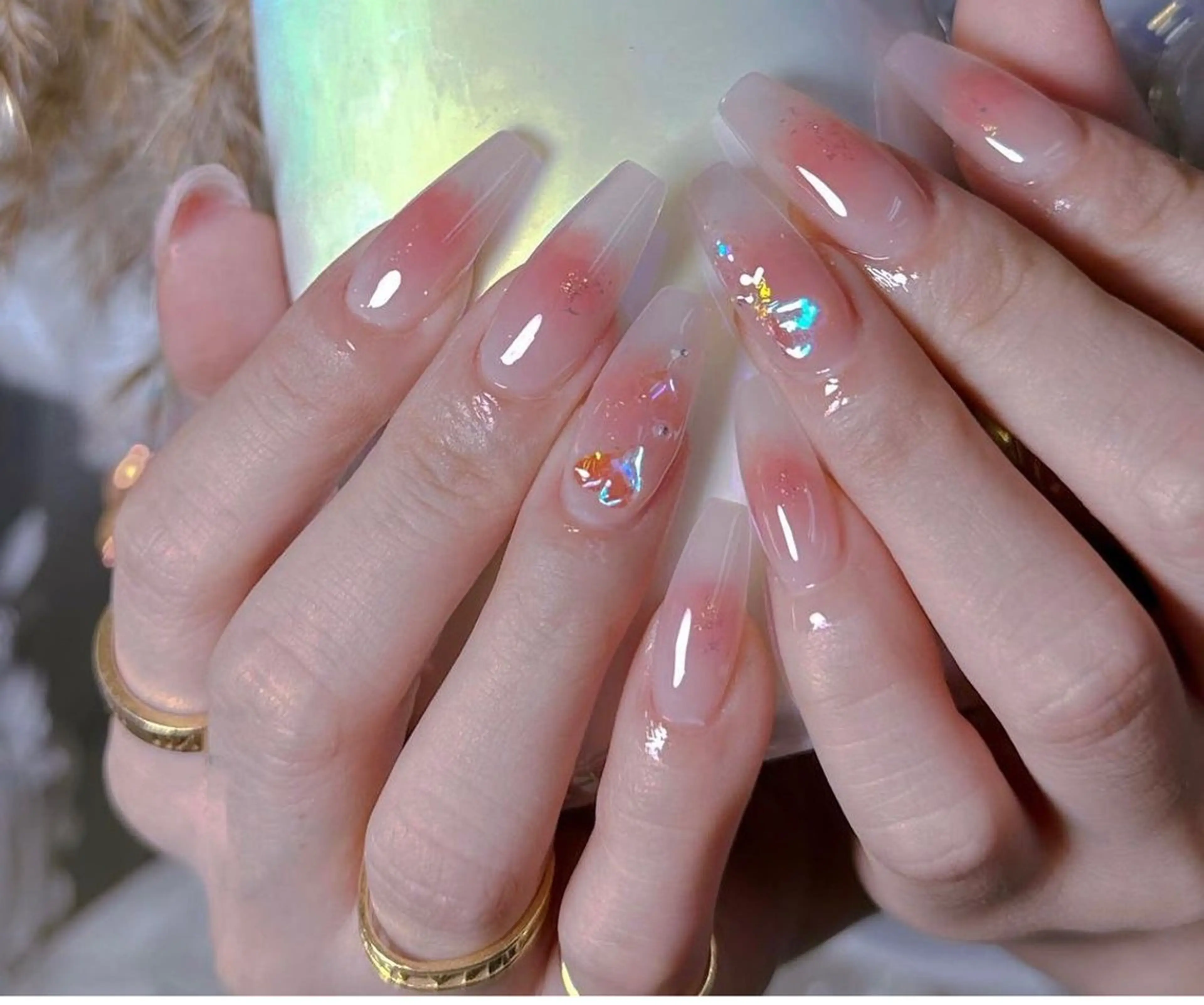 ロング nina beautyのネイルデザイン