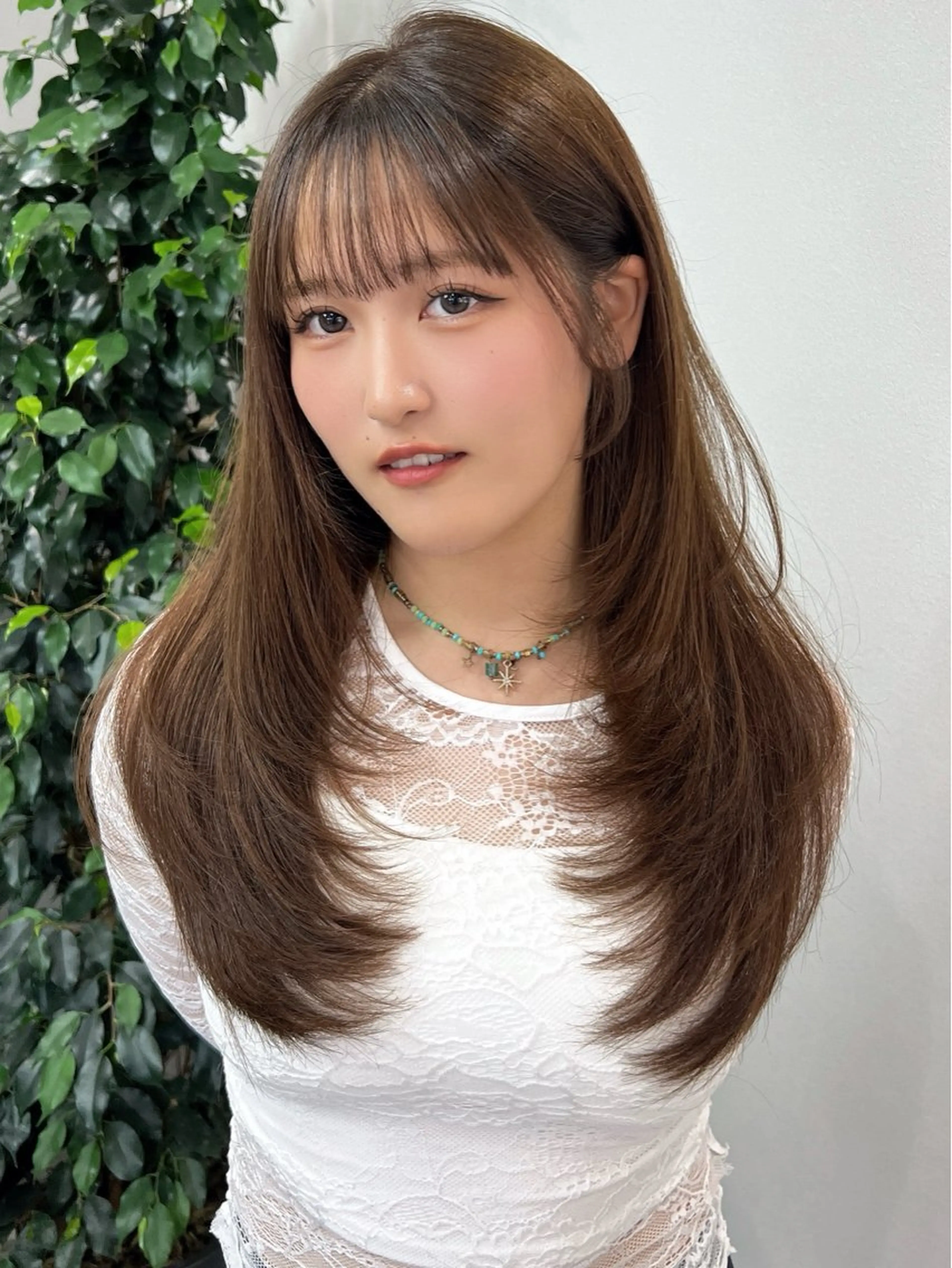 ロング カラー カット ヘアカラー トリートメント レイヤー/髪質改善 SOA大槻 純也のヘアスタイル