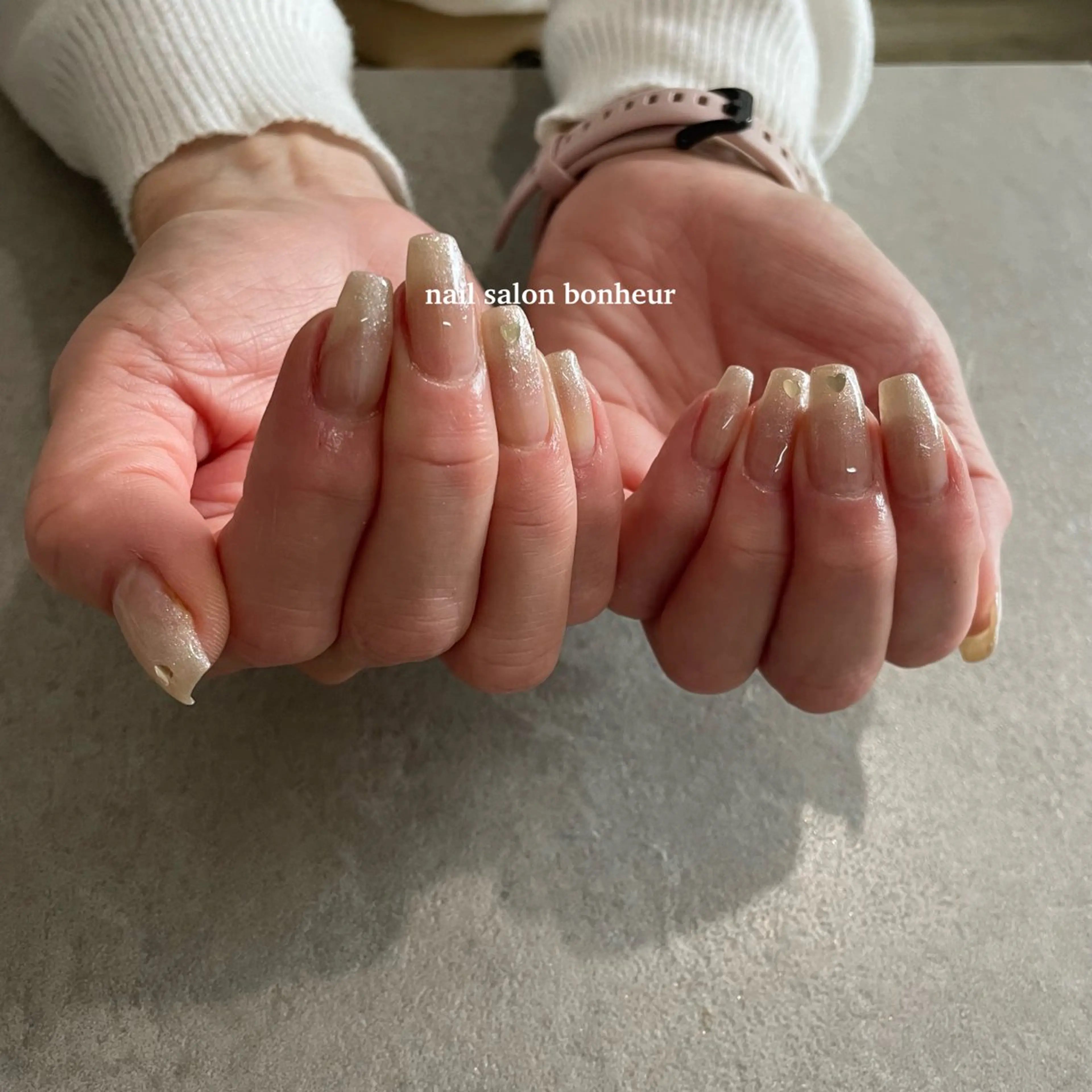ネイル ハンドネイル nail salon bonheurのネイルデザイン
