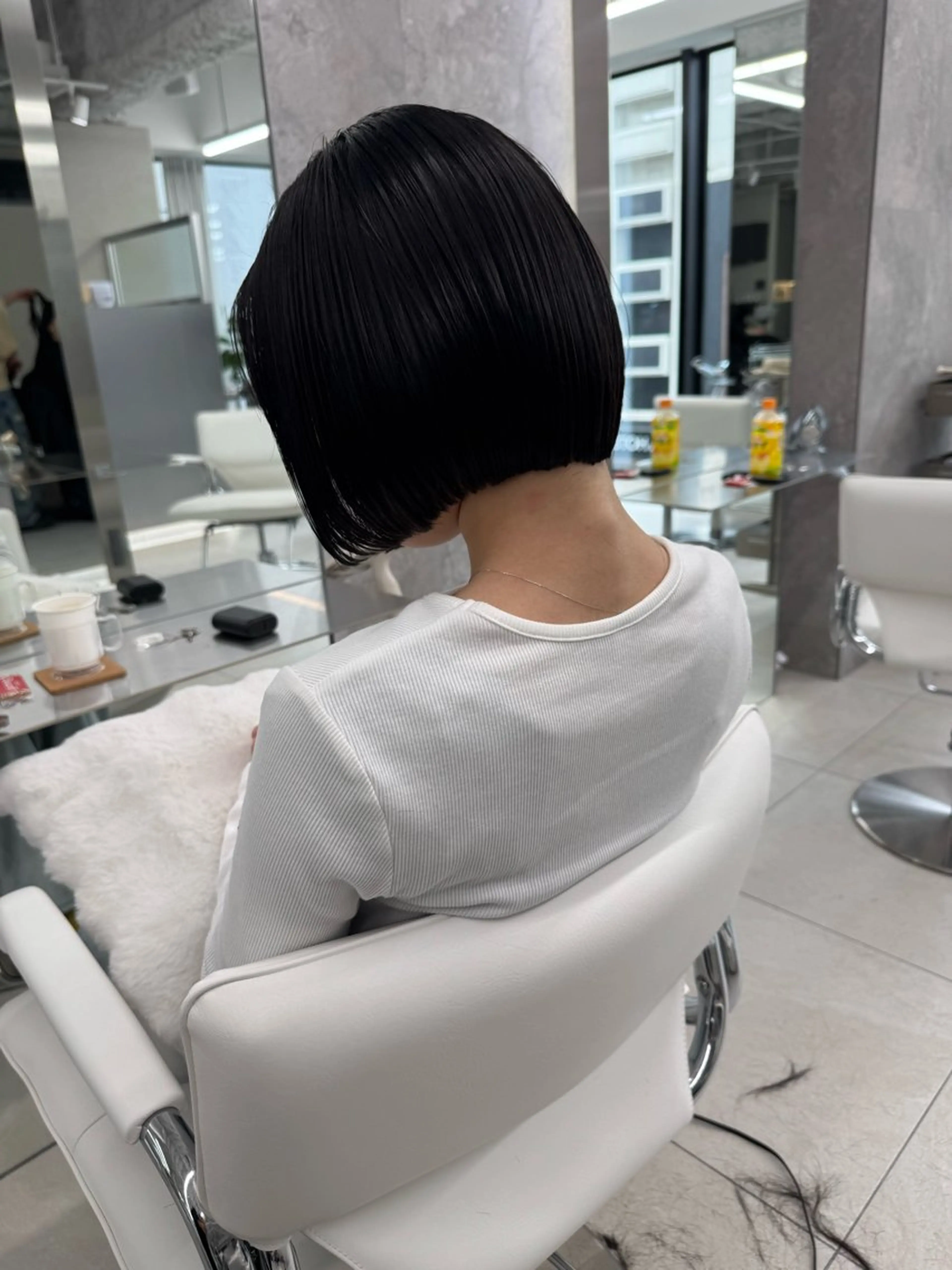 ショート カット トリートメント ヘアセット 栄美容師/kiti /ボブ/ケントのヘアスタイル