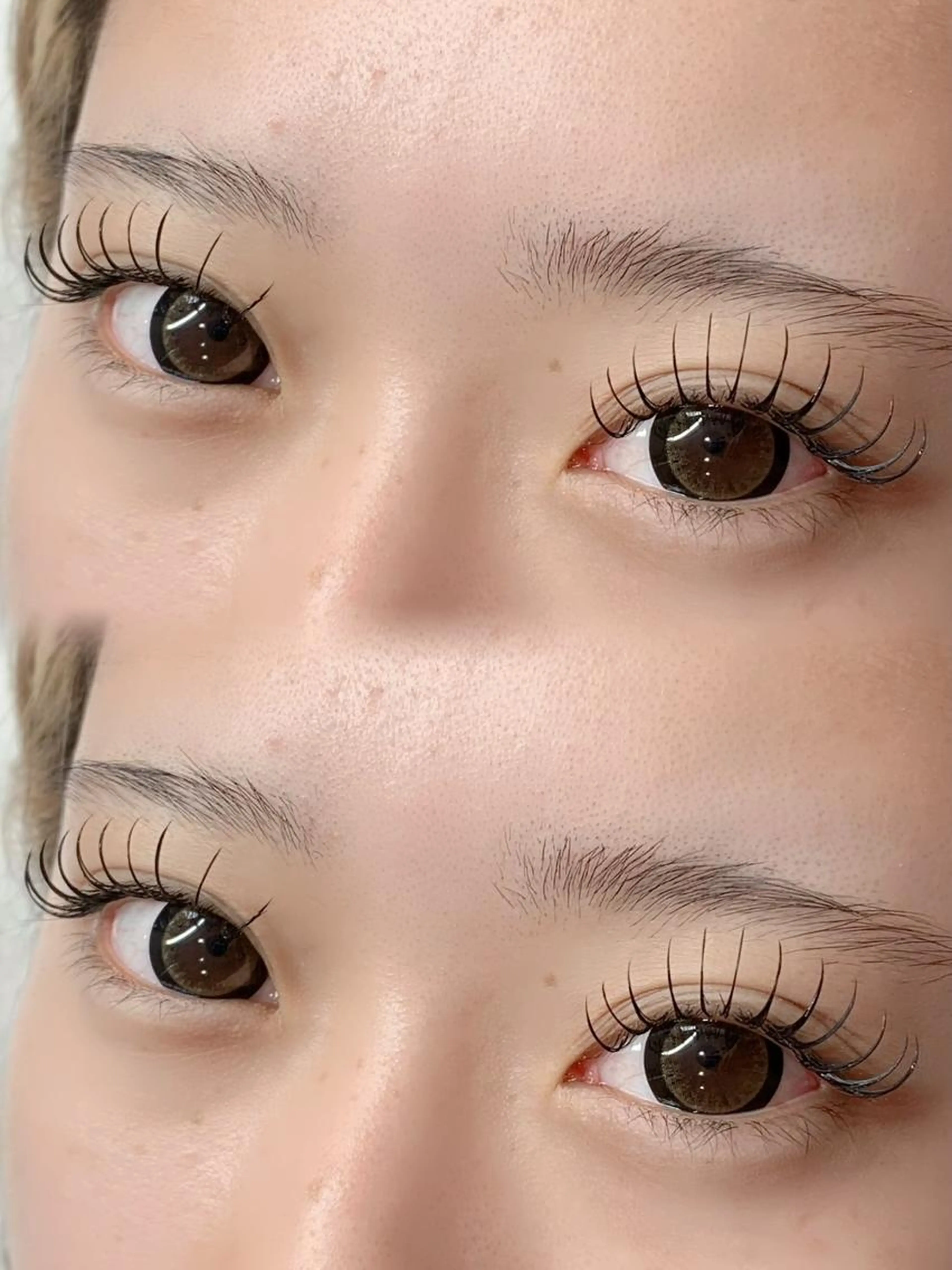 【ナチュラル可愛い💕】フラットラッシュ100本までつけ放題＋アイシャンプー付の写真