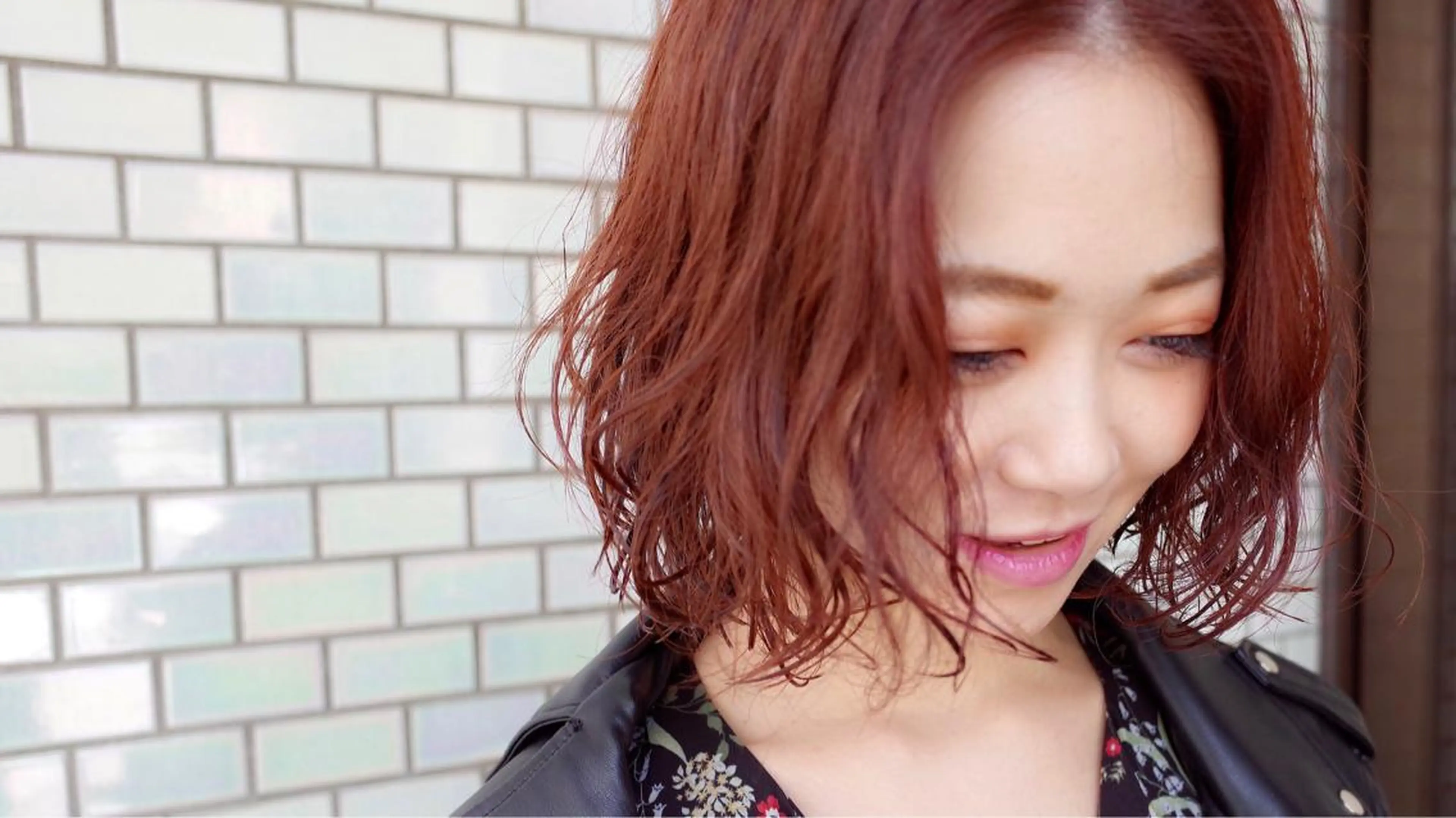 ショート カラー パーマ ボブ 当日予約🆗✂︎ ウエモト タクのヘアスタイル