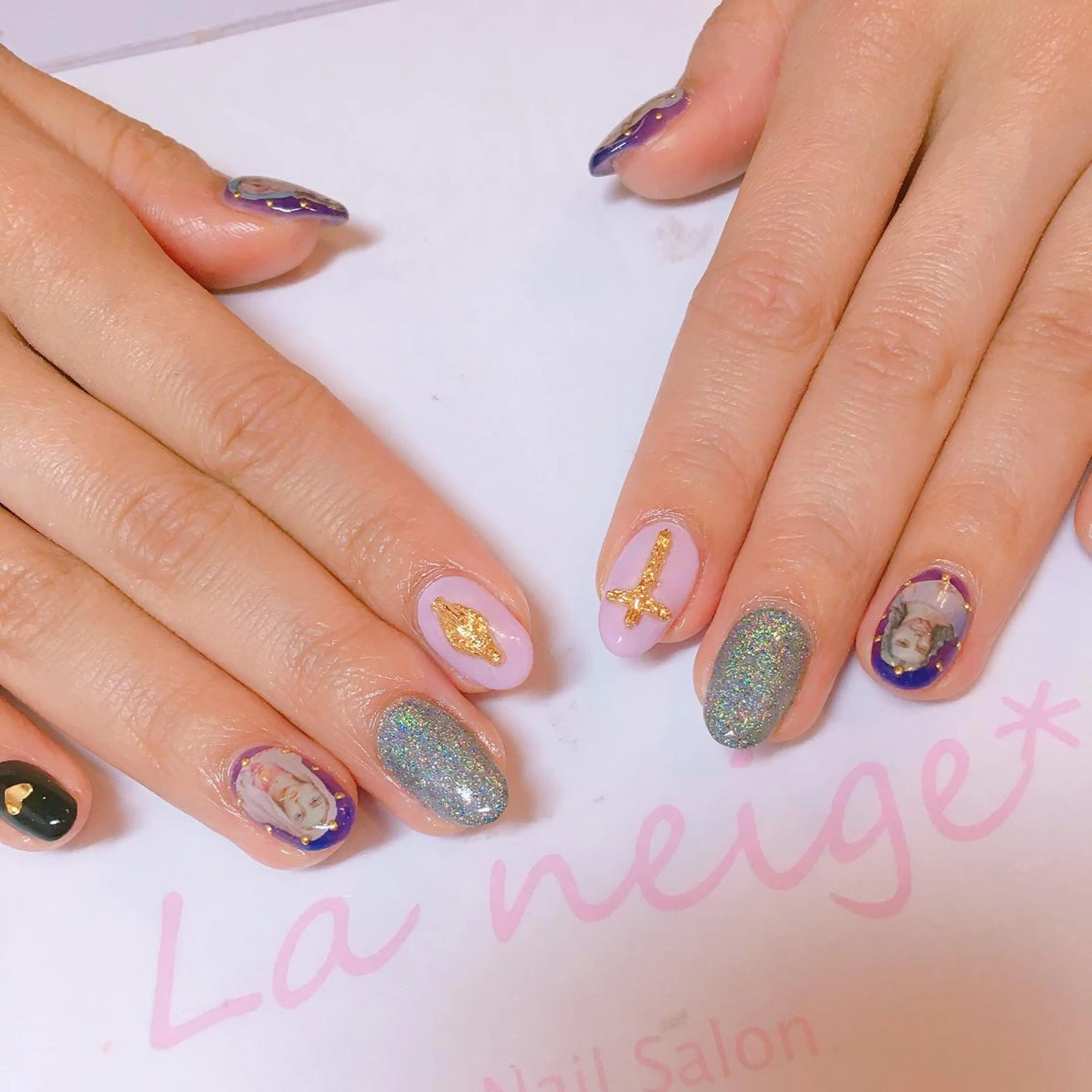 ネイル La neige* yuki 🐩🌙のネイルデザイン