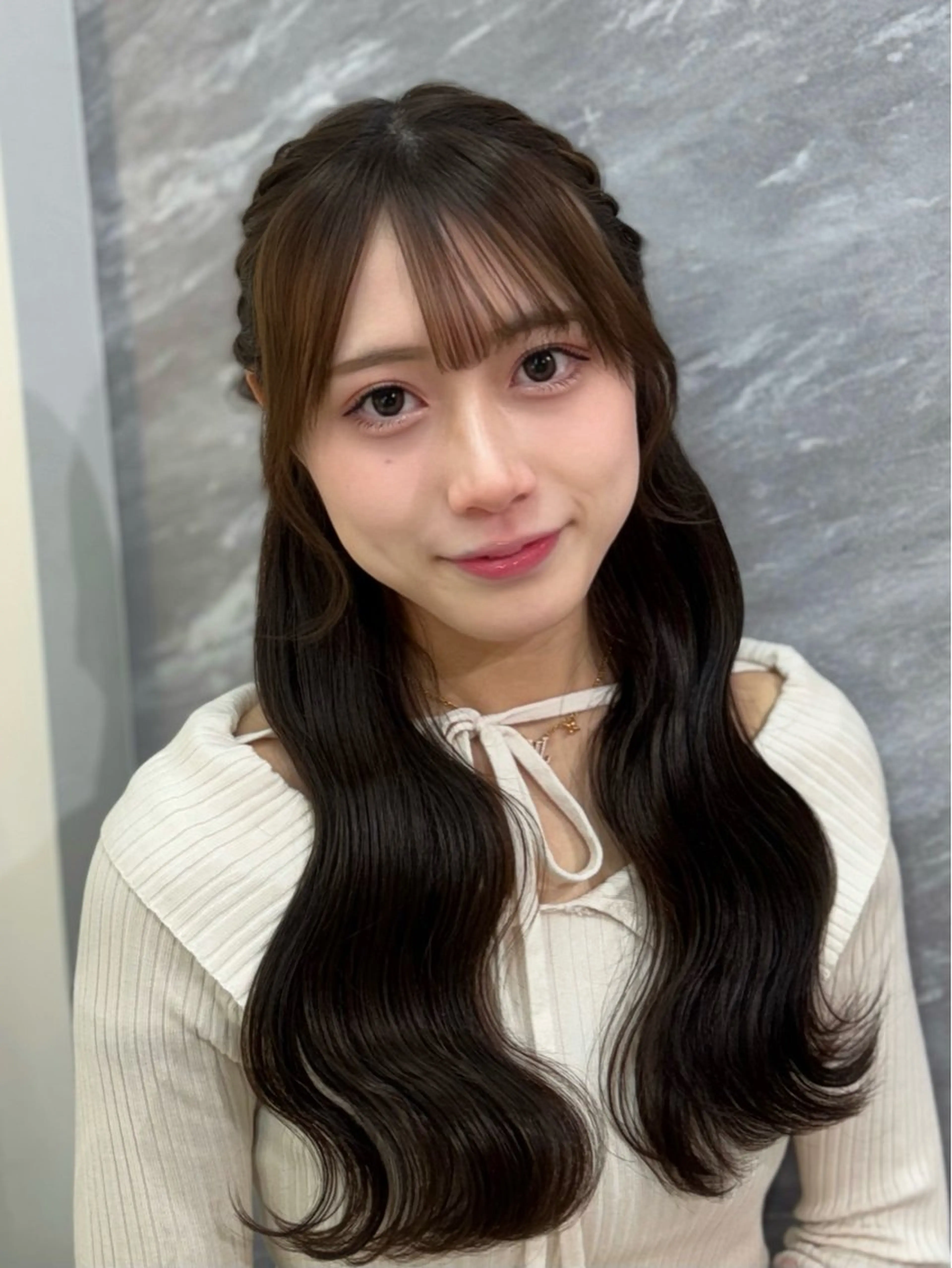 ヘアアレンジ ヘアセット 韓国ヘア‎🪽 あんじぇ‎🤍池袋のヘアスタイル